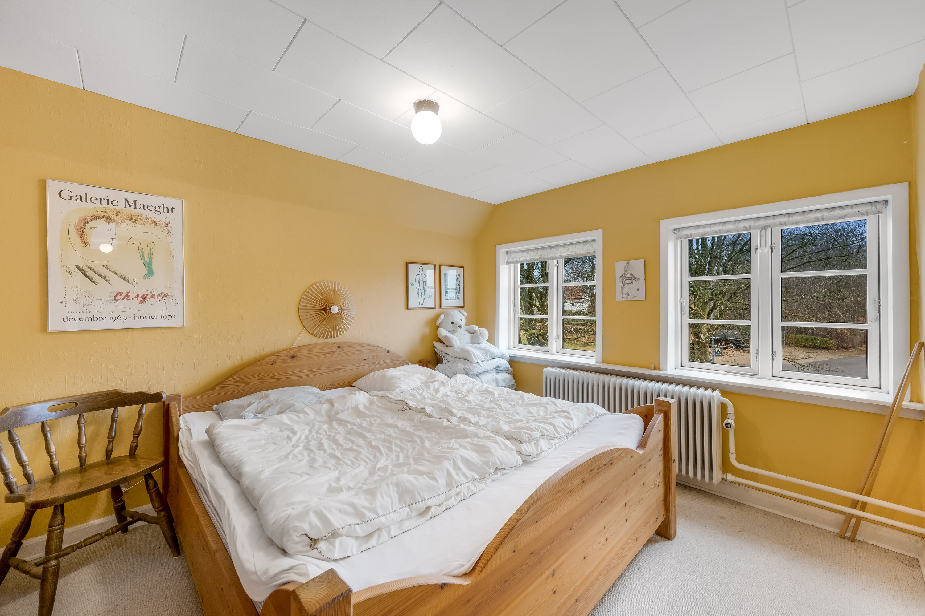 Fremhævet soveværelse billede i fuldskærmstilstand. Billede af Tim Kirkevej 28A, 6980 Tim