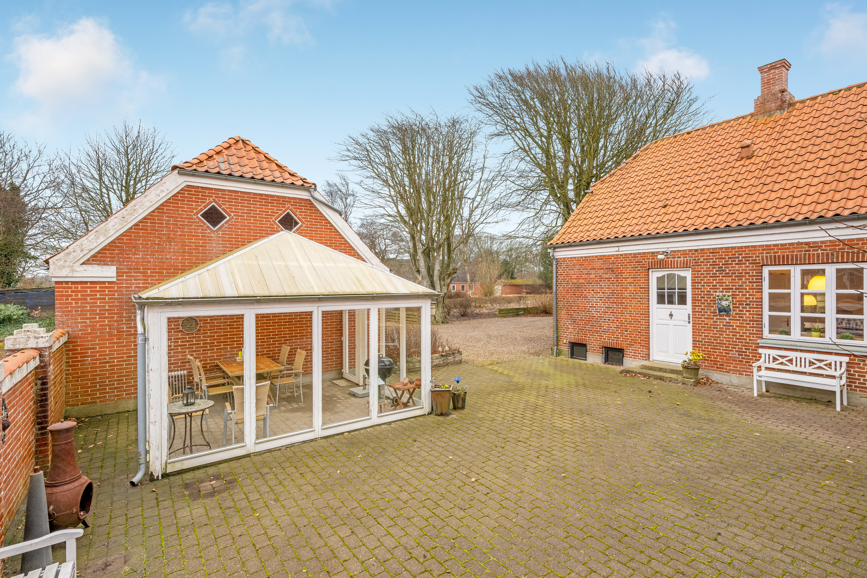 Fremhævet have billede i fuldskærmstilstand. Billede af Tim Kirkevej 28A, 6980 Tim