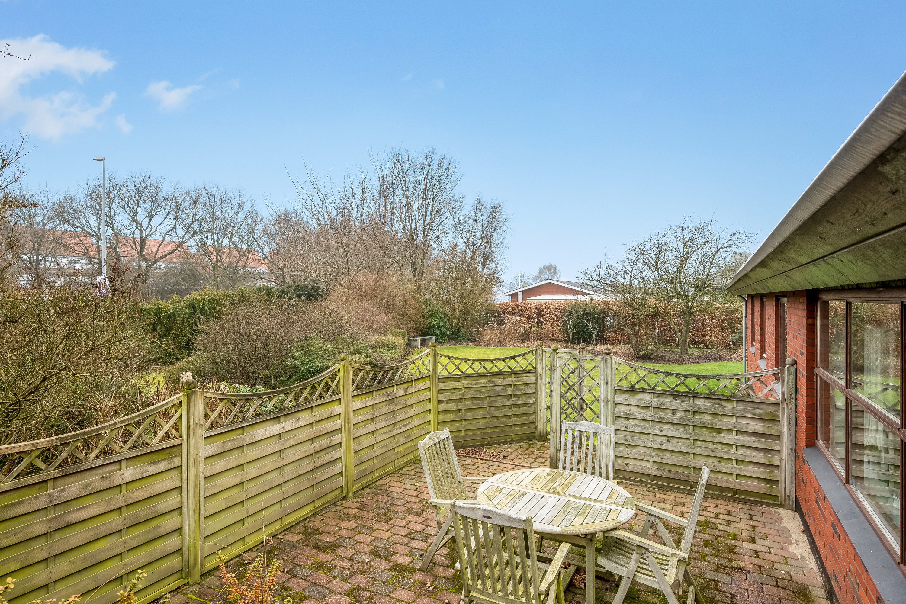 Fremhævet terrasse billede i fuldskærmstilstand. Billede af Christian Richardts Vej 1, 6800 Varde