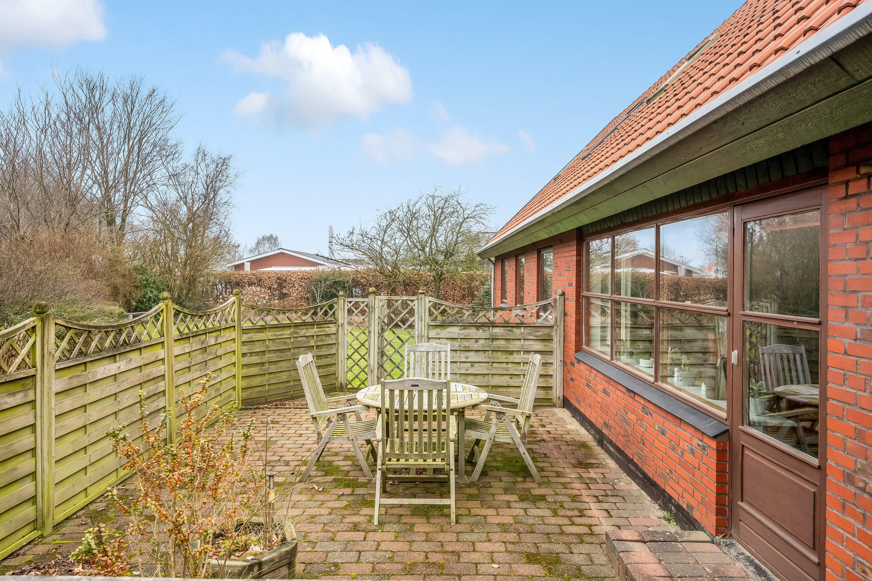 Fremhævet terrasse billede i fuldskærmstilstand. Billede af Christian Richardts Vej 1, 6800 Varde