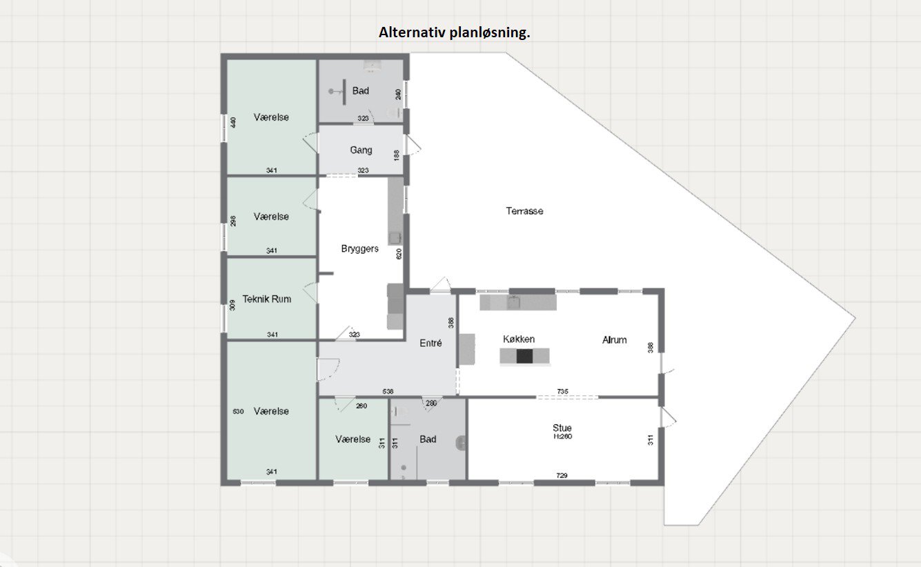 Plantegninger billede af Charlottenlundvej 29, 8620 Kjellerup