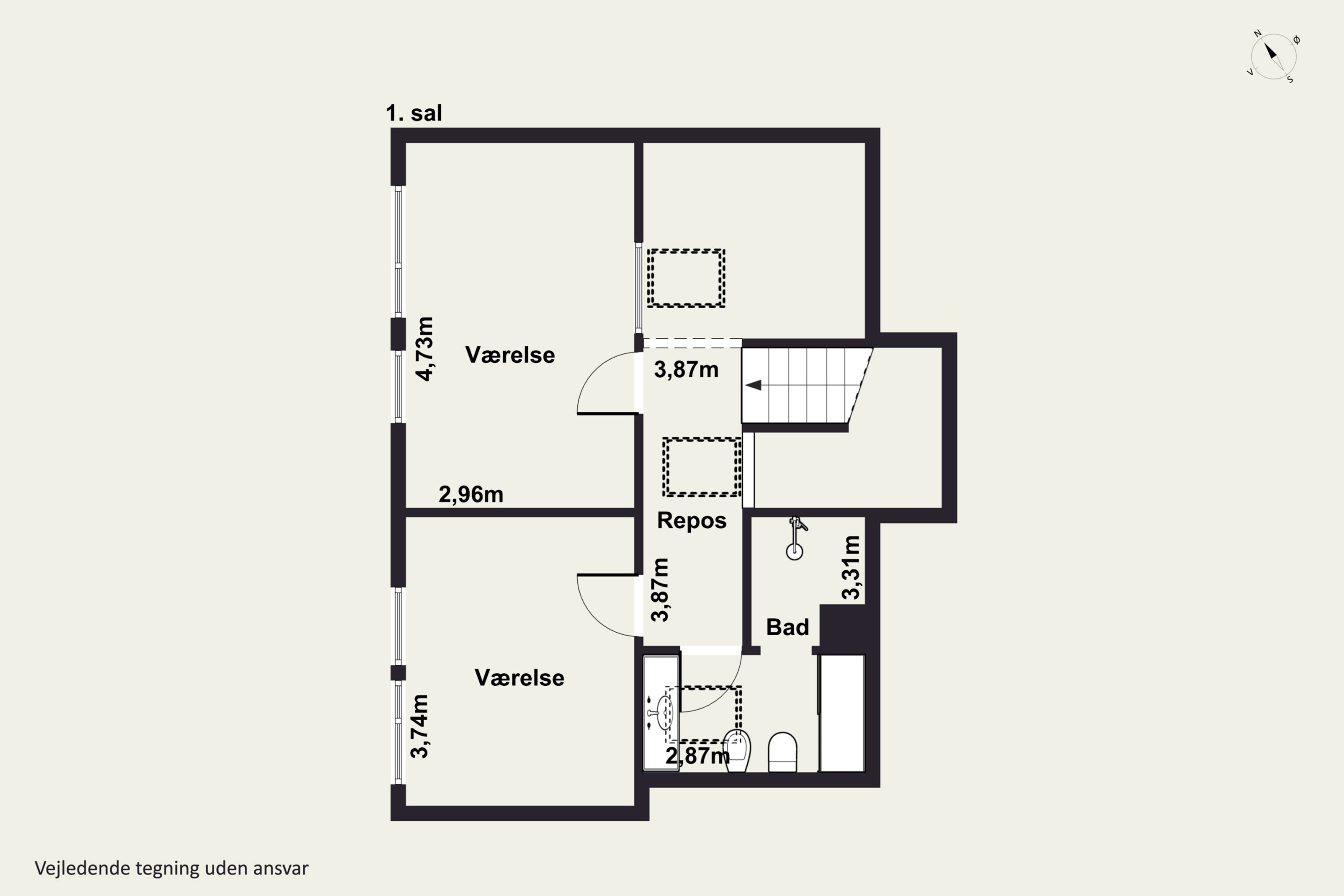 Plantegninger billede af Zoarparken 8, 3480 Fredensborg