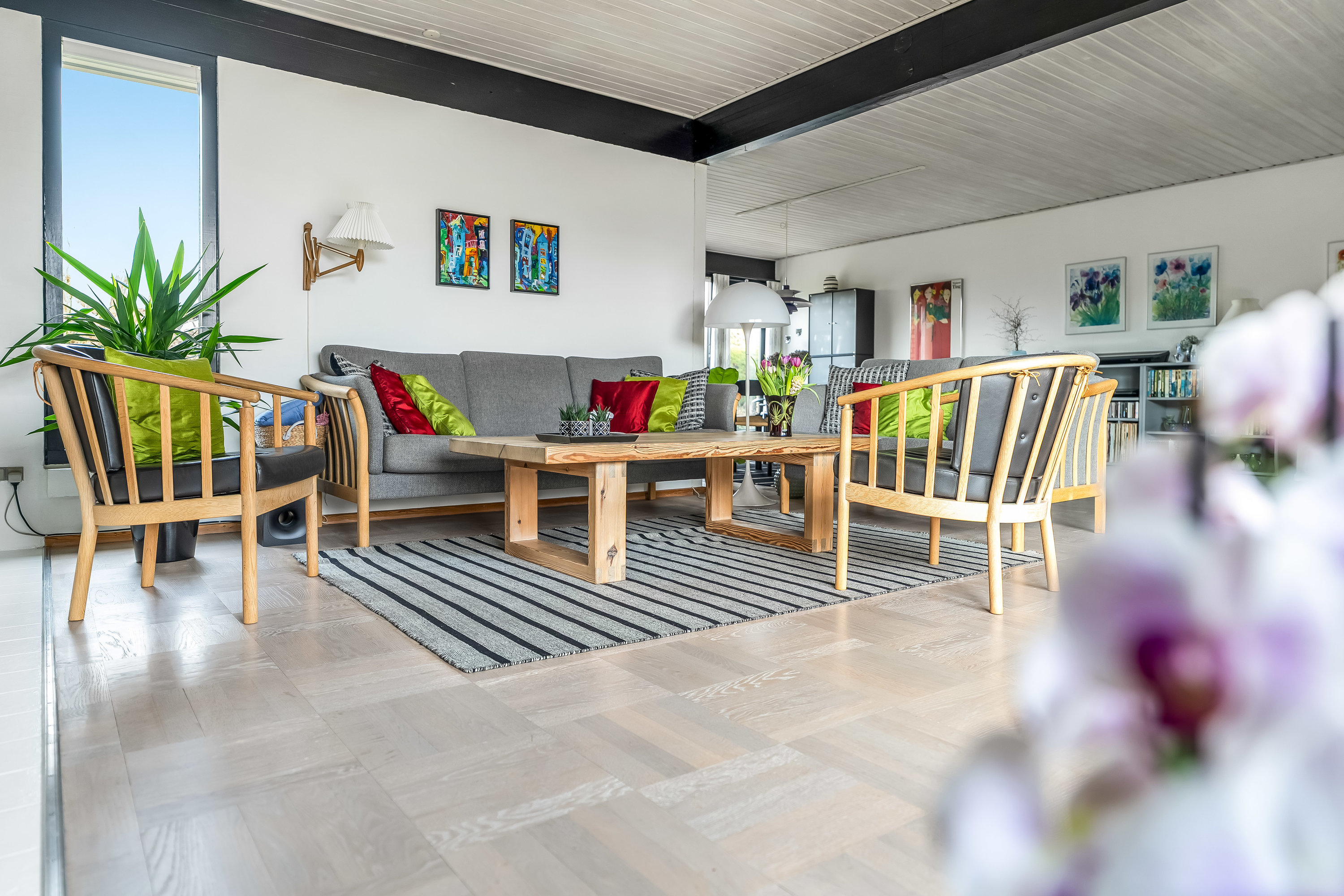 Fremhævet stue billede i fuldskærmstilstand. Billede af Kingosvej 21, 3400 Hillerød