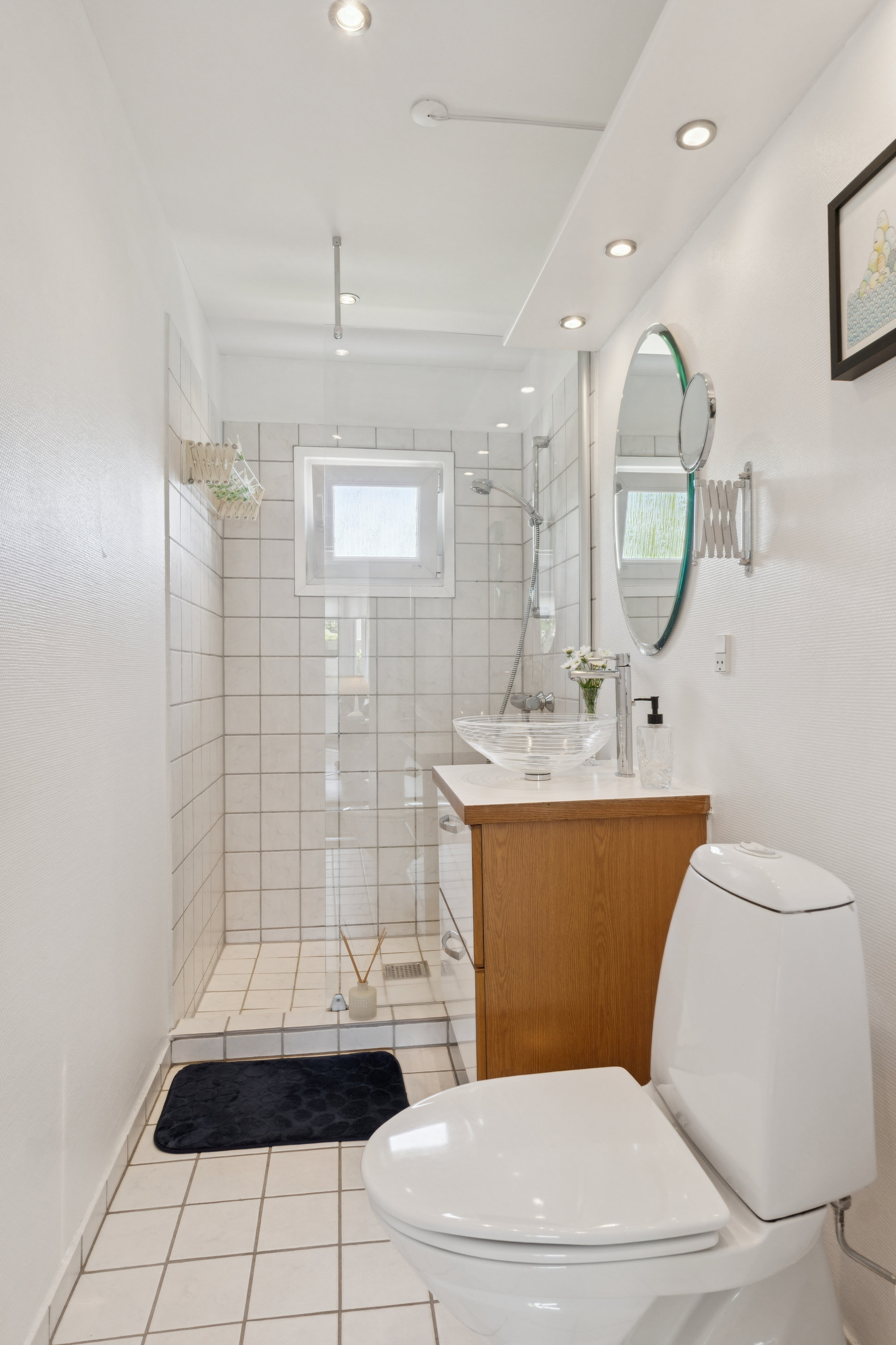 Fremhævet badeværelse billede i fuldskærmstilstand. Billede af Snerlevej 1, st.. tv., 9000 Aalborg