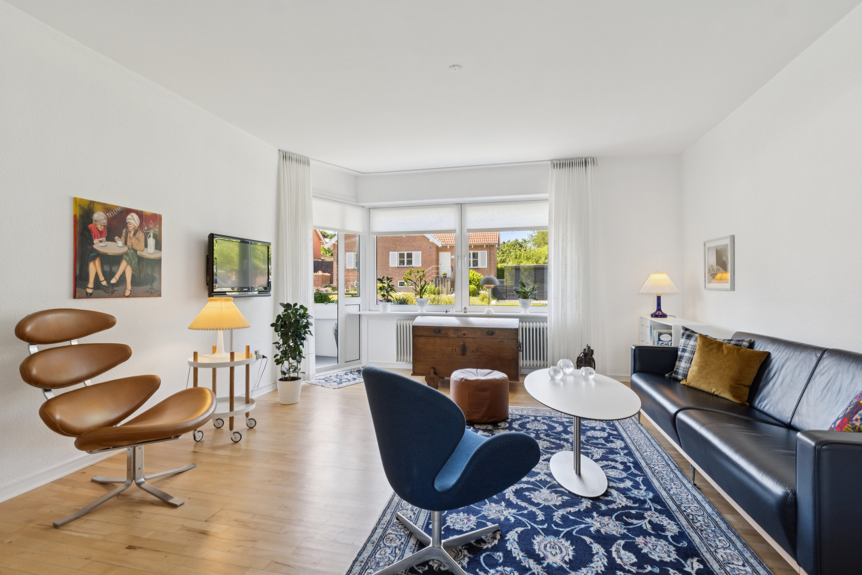 Fremhævet stue billede i fuldskærmstilstand. Billede af Snerlevej 1, st.. tv., 9000 Aalborg