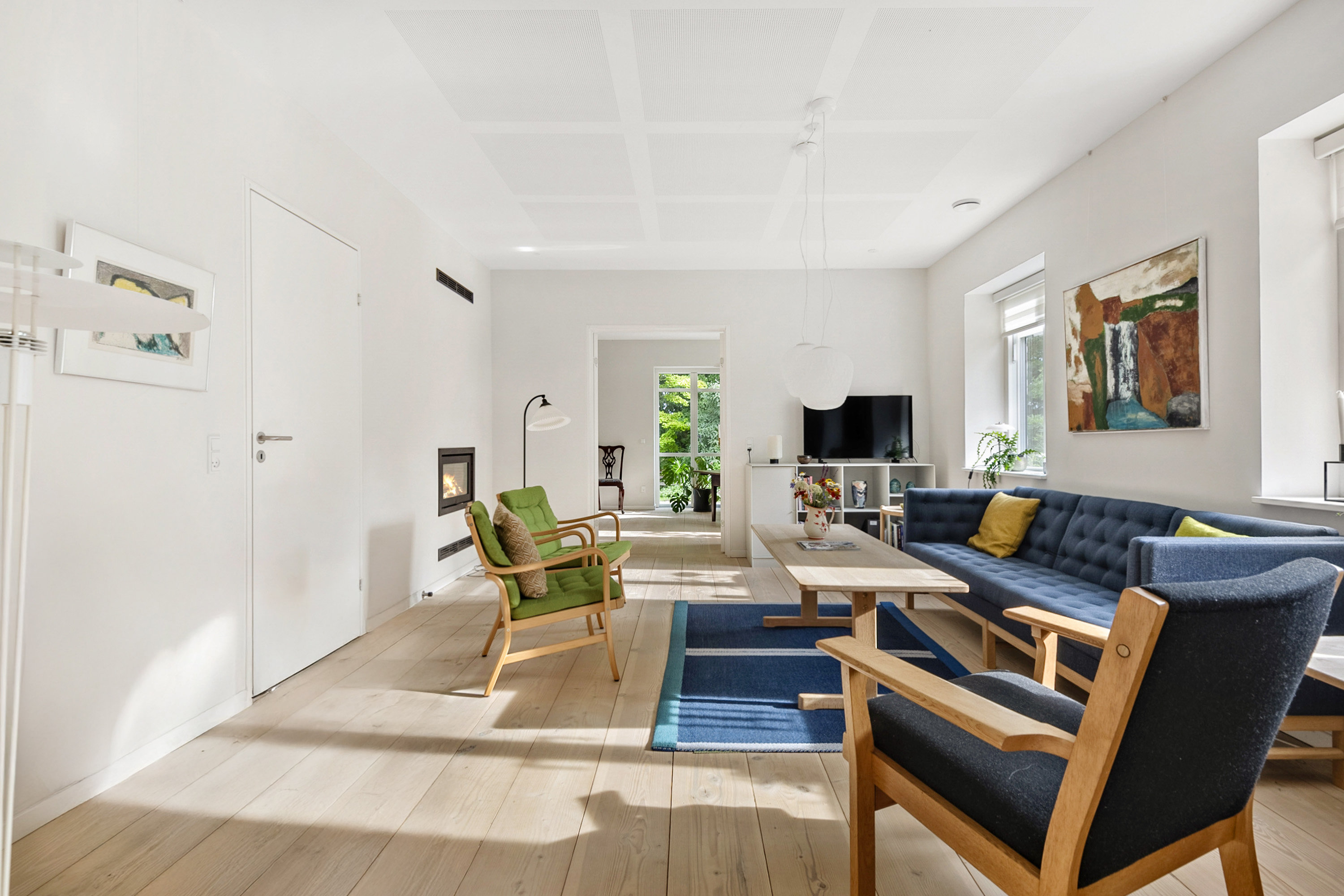 Fremhævet stue billede i fuldskærmstilstand. Billede af Hoptrup Hovedgade 131, Hoptrup, 6100 Haderslev