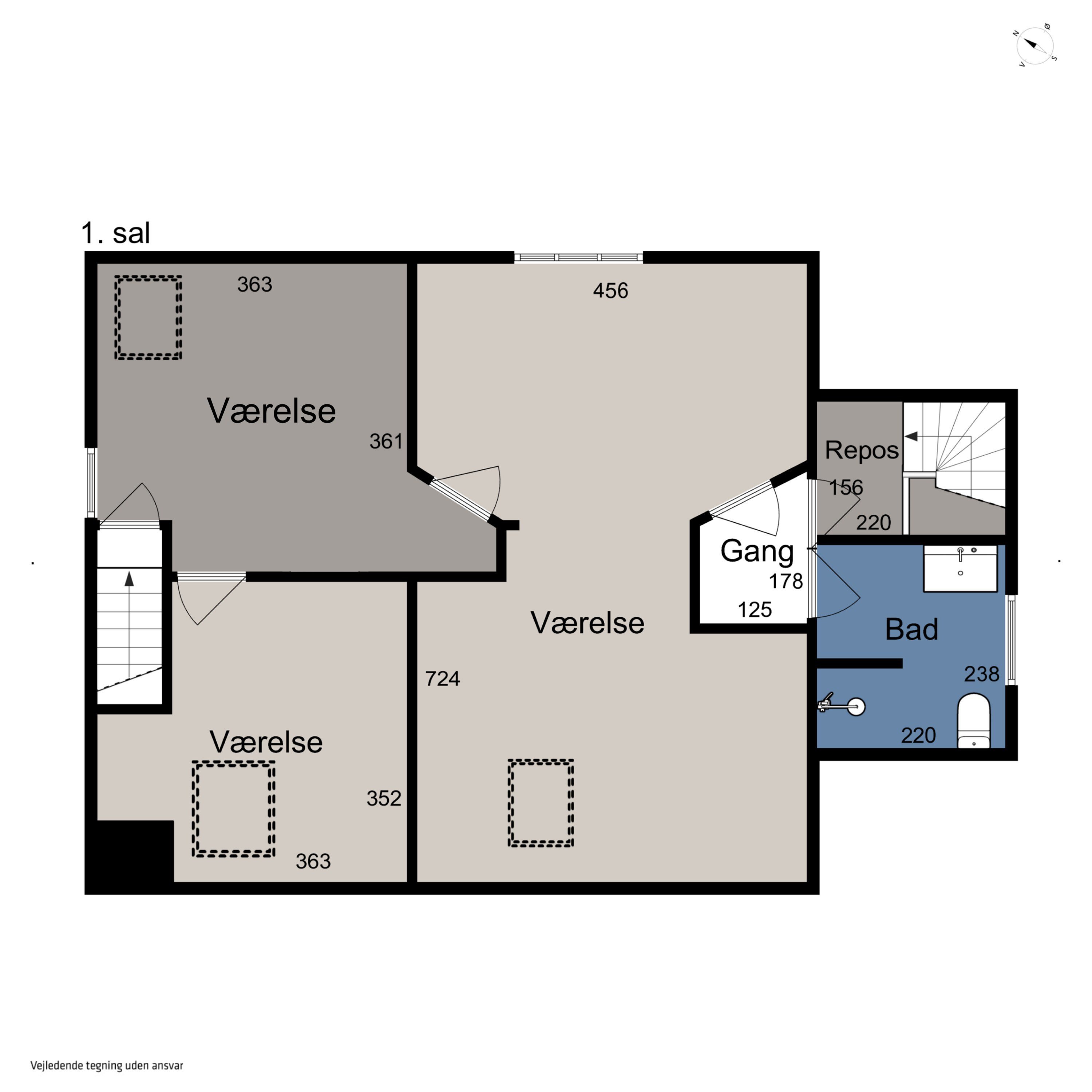 Plantegninger billede af Magnoliavej 31, 8260 Viby J