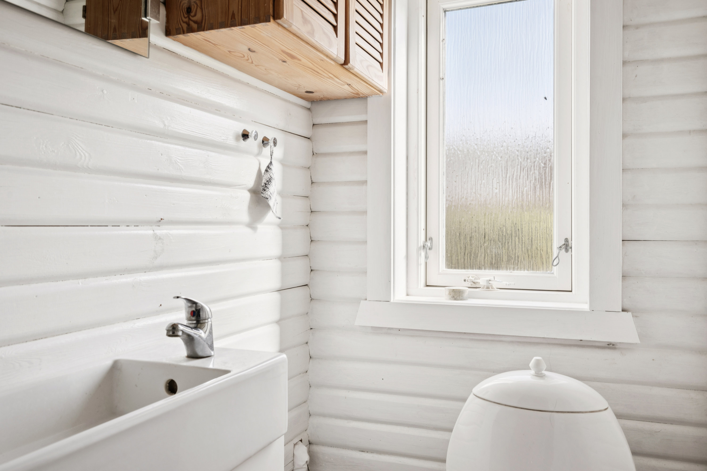 Fremhævet badeværelse billede i fuldskærmstilstand. Billede af Vestervang 6, Dejret Klit, 8420 Knebel