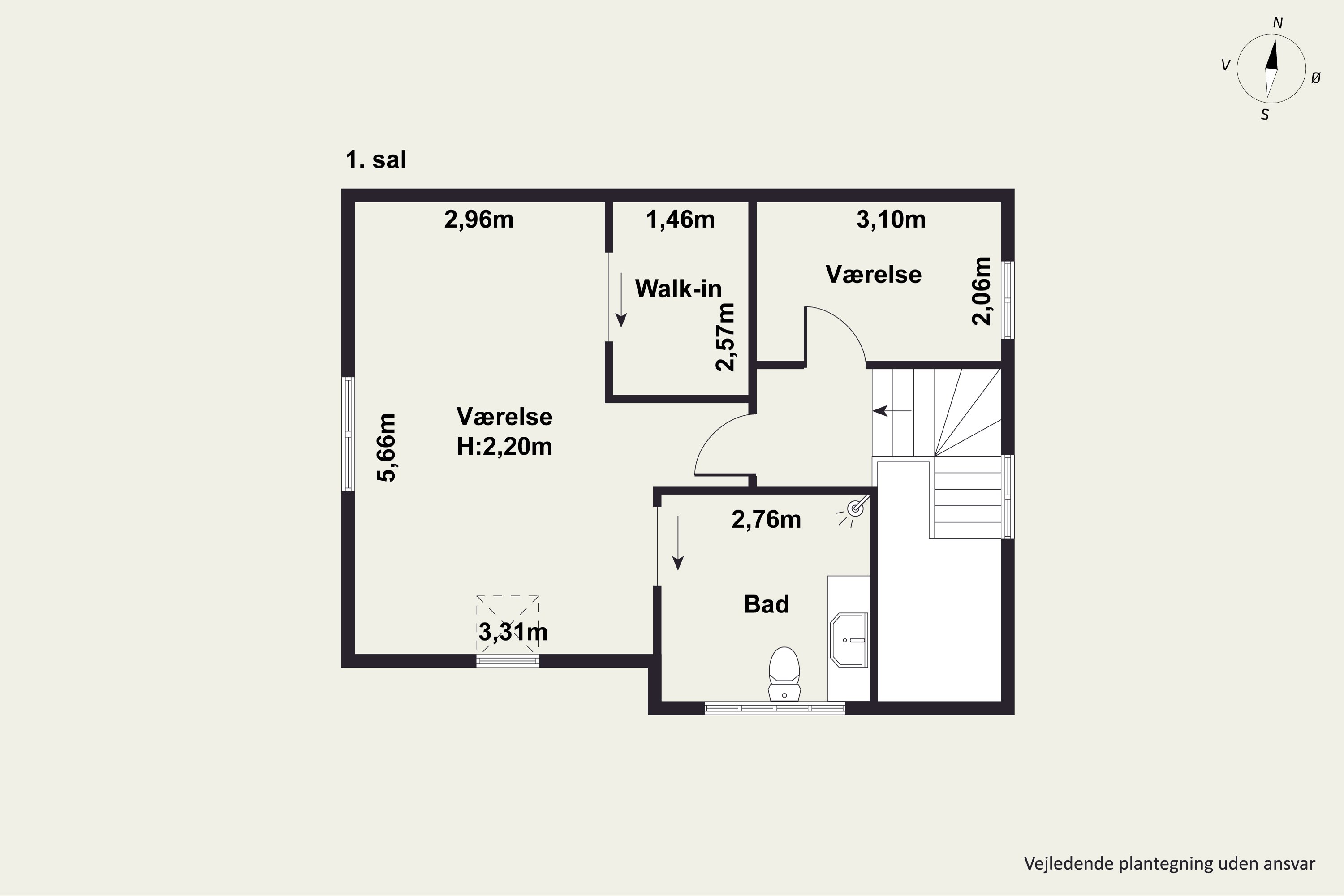 Plantegninger billede af Dalvej 4, 8800 Viborg