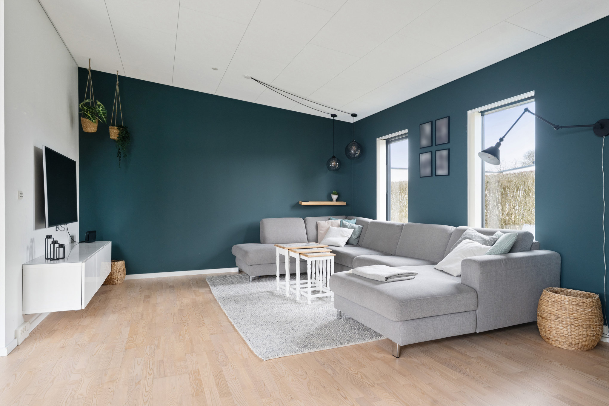 Fremhævet stue billede i fuldskærmstilstand. Billede af Carl Nielsens Vej 2, 8920 Randers NV