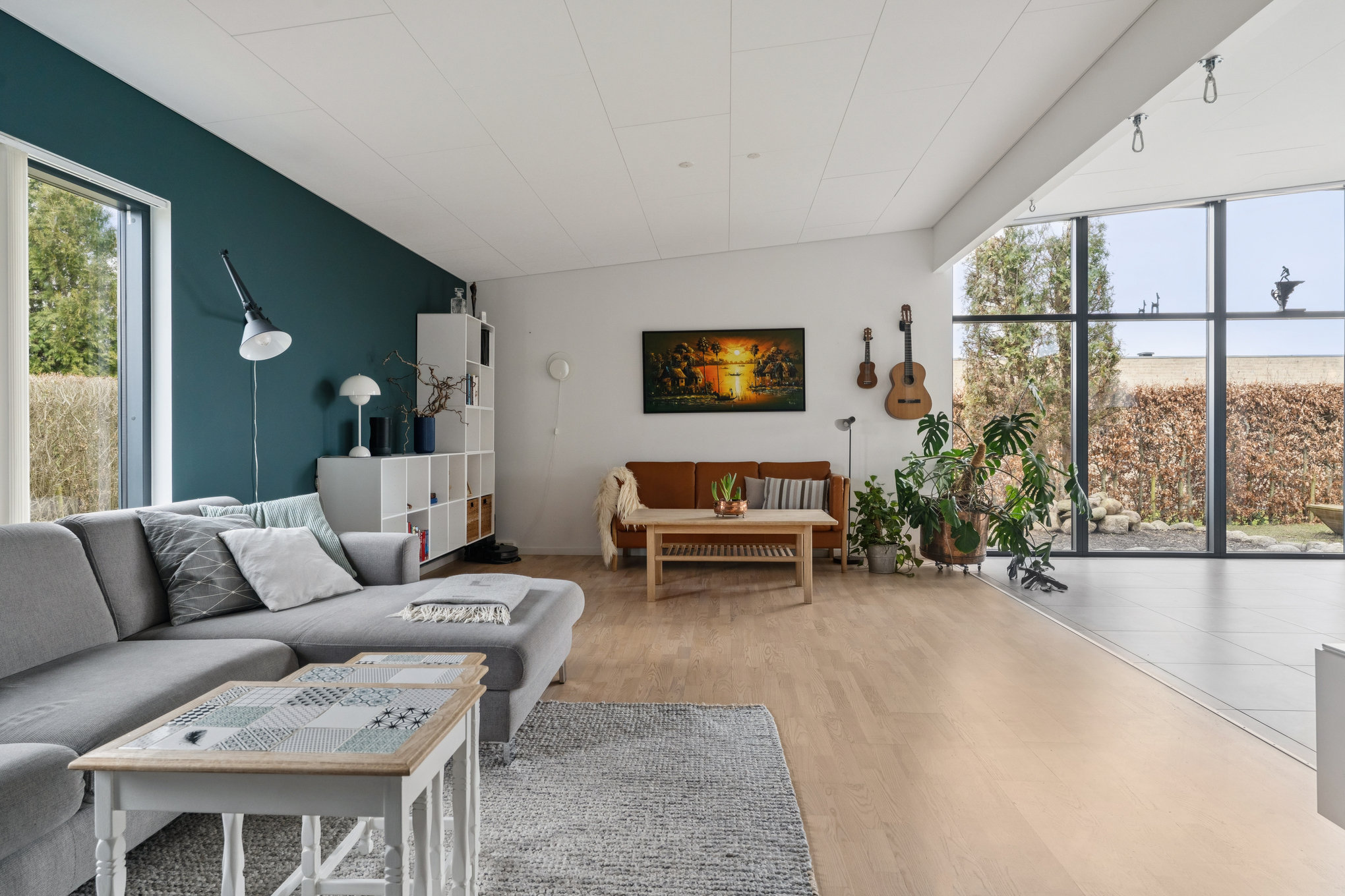 Fremhævet stue billede i fuldskærmstilstand. Billede af Carl Nielsens Vej 2, 8920 Randers NV