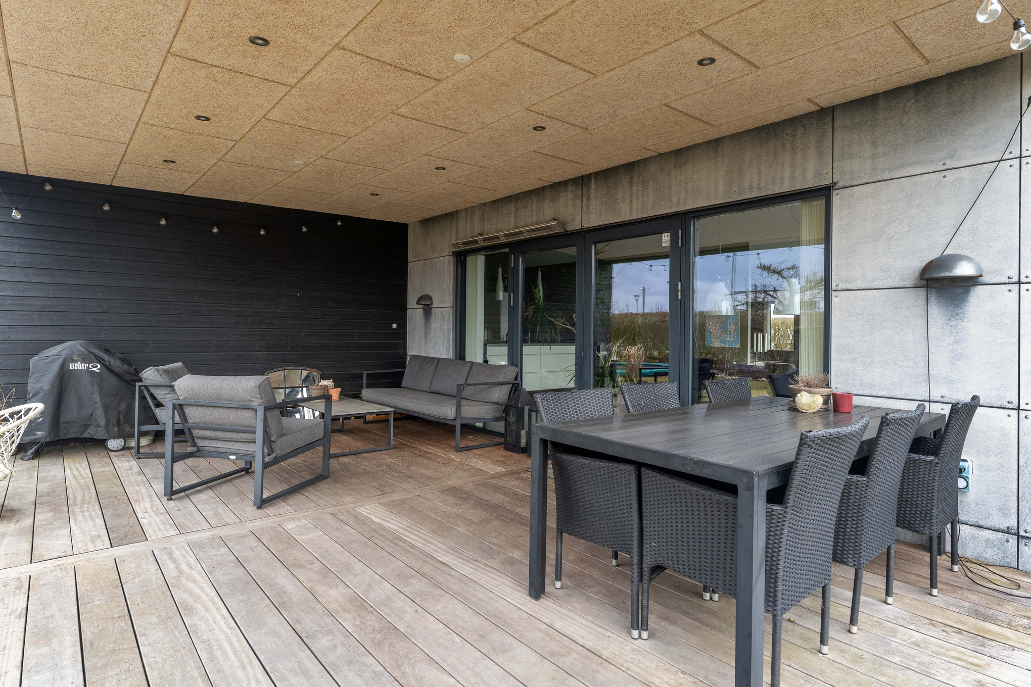 Fremhævet terrasse billede i fuldskærmstilstand. Billede af Carl Nielsens Vej 2, 8920 Randers NV