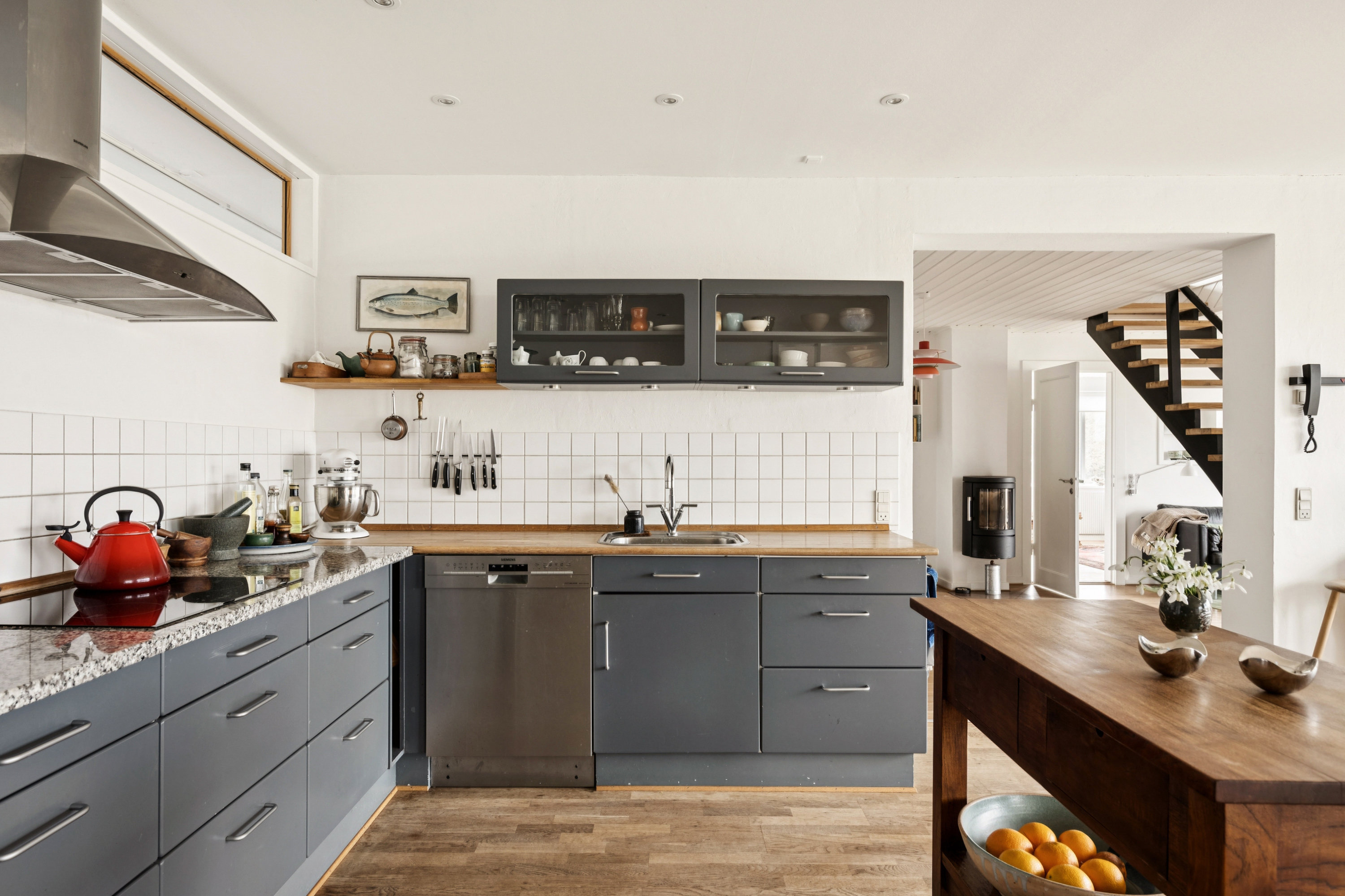 Fremhævet køkken billede i fuldskærmstilstand. Billede af Lindhøjvej 10, Begtrup, 8420 Knebel