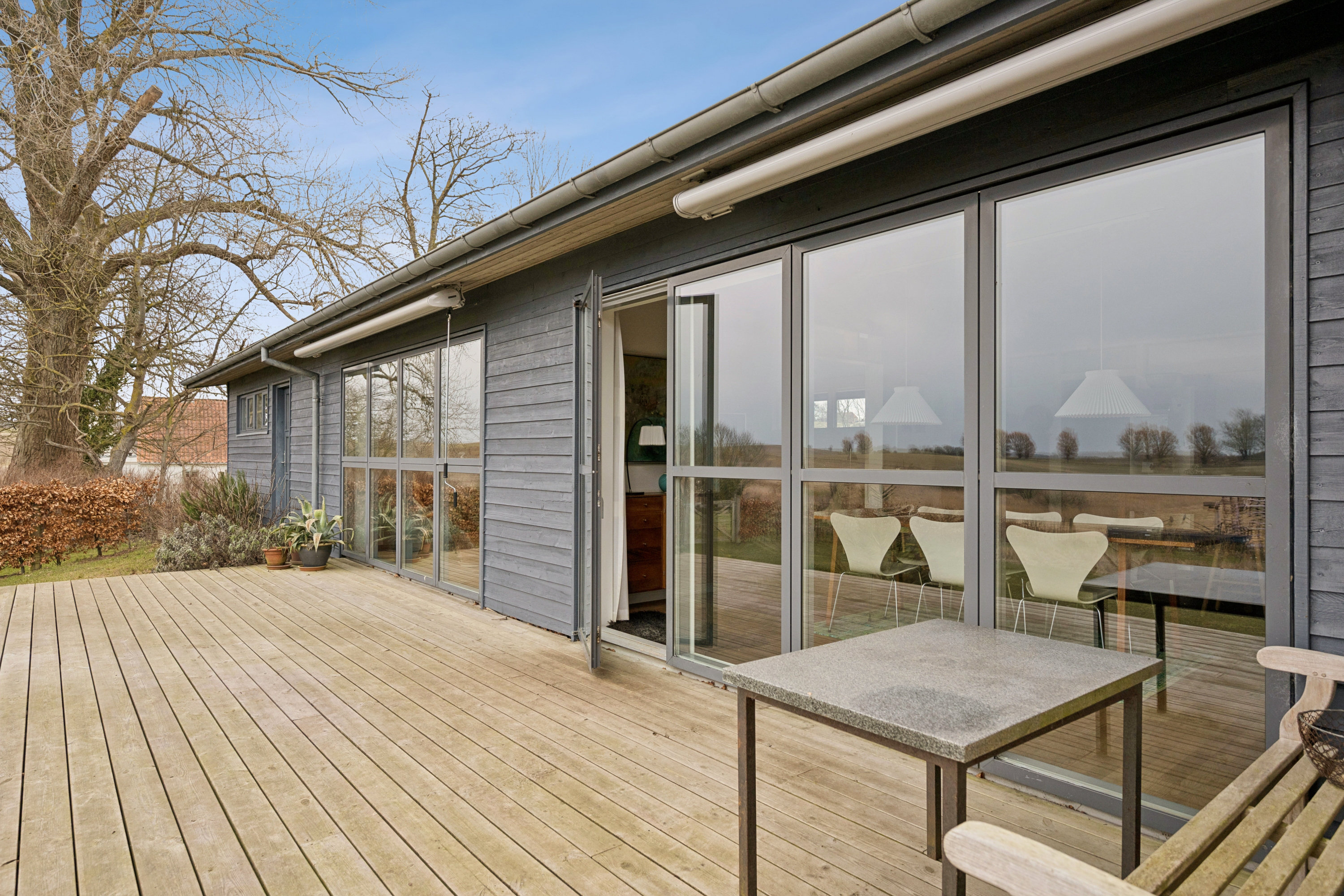 Fremhævet terrasse billede i fuldskærmstilstand. Billede af Lindhøjvej 10, Begtrup, 8420 Knebel