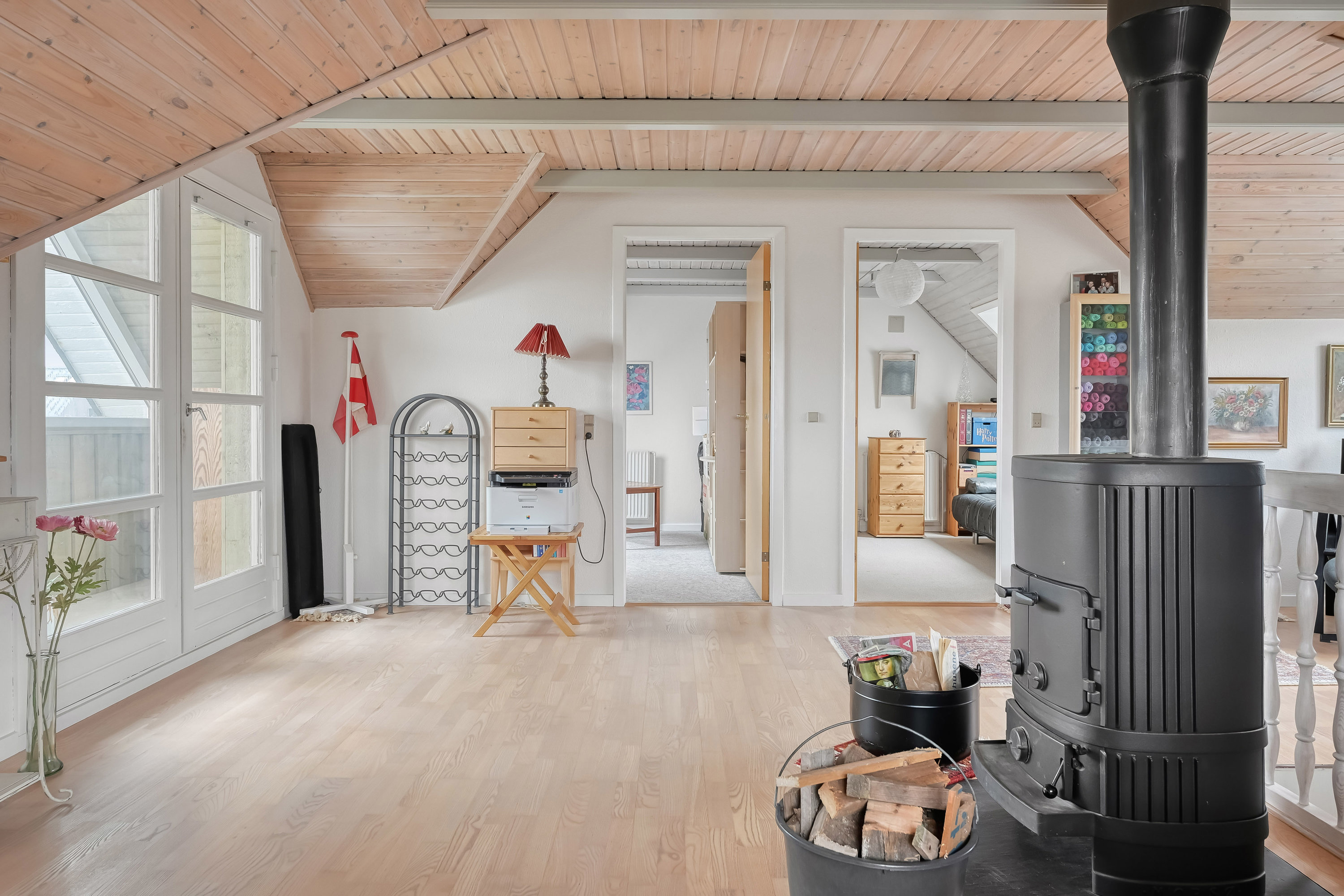 Fremhævet stue billede i fuldskærmstilstand. Billede af Lyngvej 88, 6710 Esbjerg V