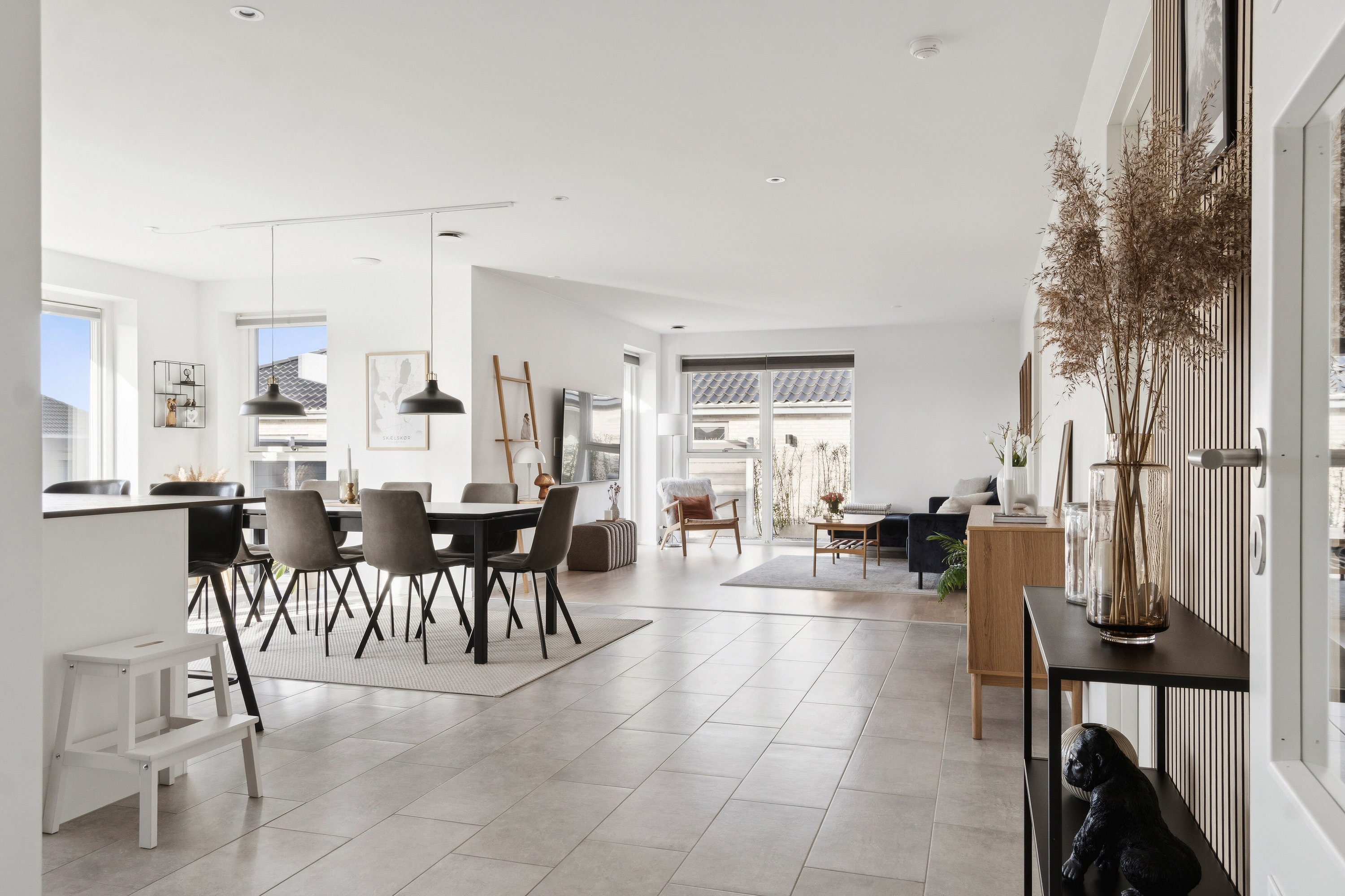 Fremhævet spisestue billede i fuldskærmstilstand. Billede af Gråstenvænget 18, 4230 Skælskør