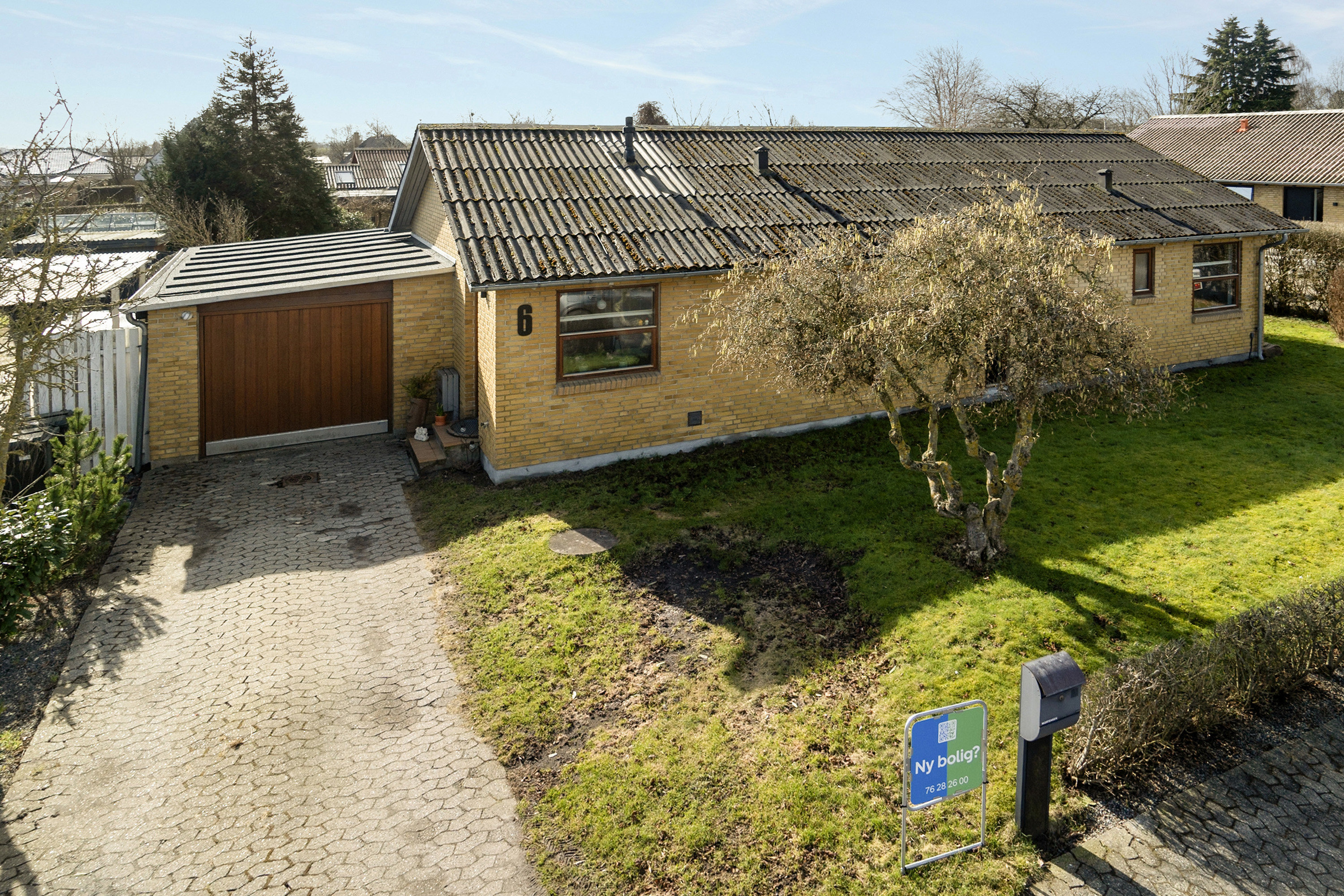 Fremhævet ejendommen billede i fuldskærmstilstand. Billede af Pilevænget 6, Ølsted, 8723 Løsning