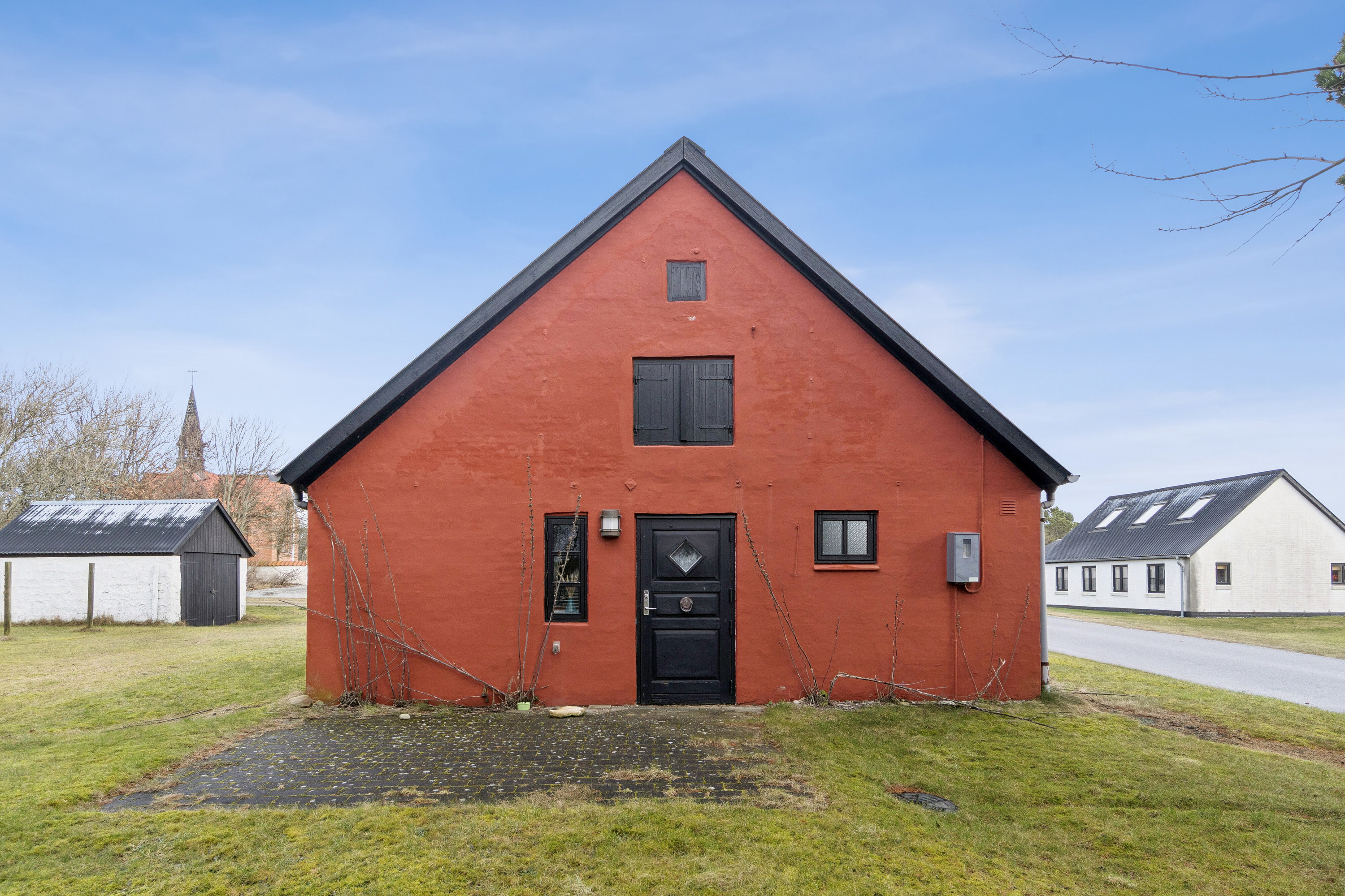 Fremhævet set fra vejen billede i fuldskærmstilstand. Billede af Stenbjerg Kirke Vej 71, Stenbjerg, 7752 Snedsted