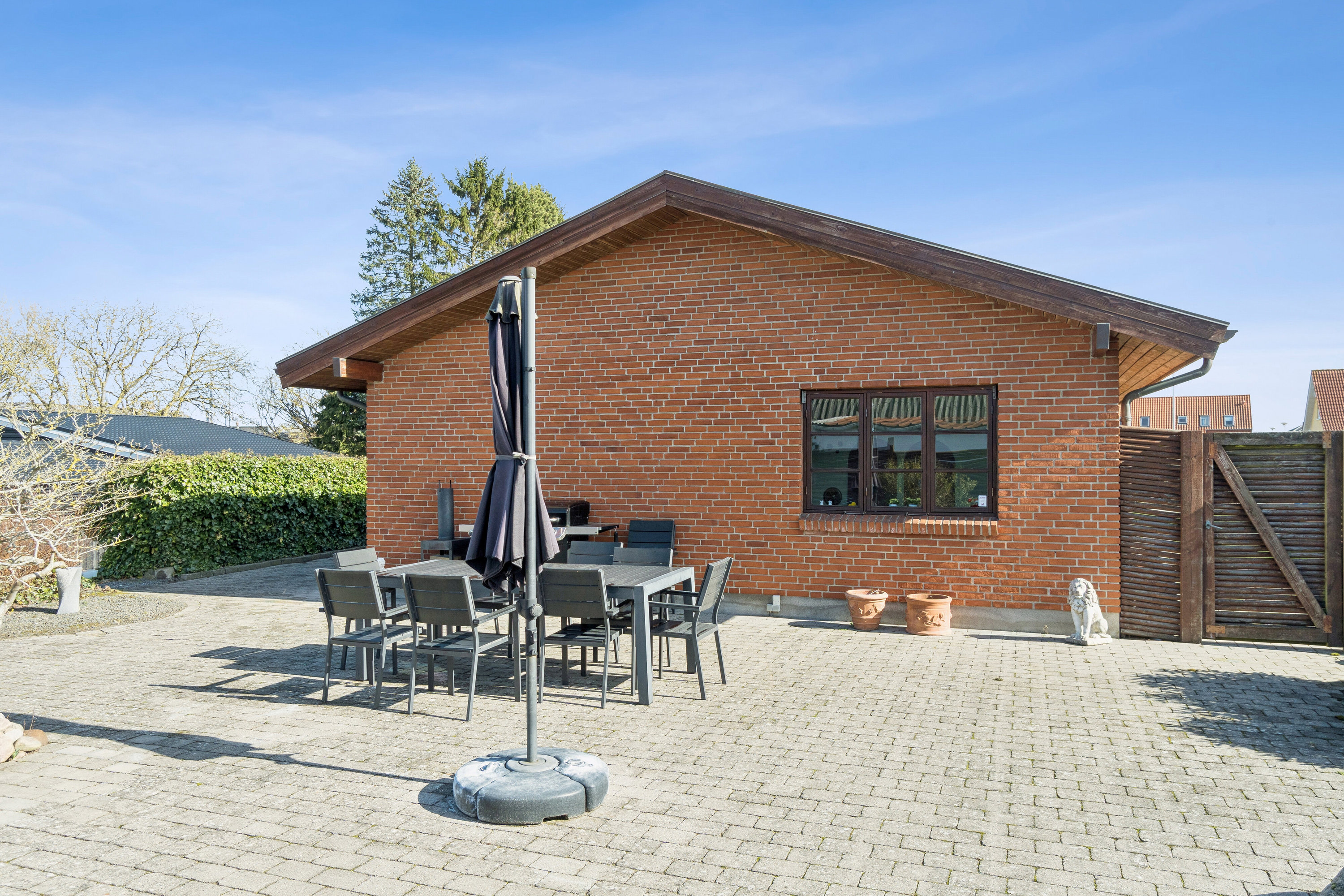 Fremhævet terrasse billede i fuldskærmstilstand. Billede af Nørreås 81, 4200 Slagelse