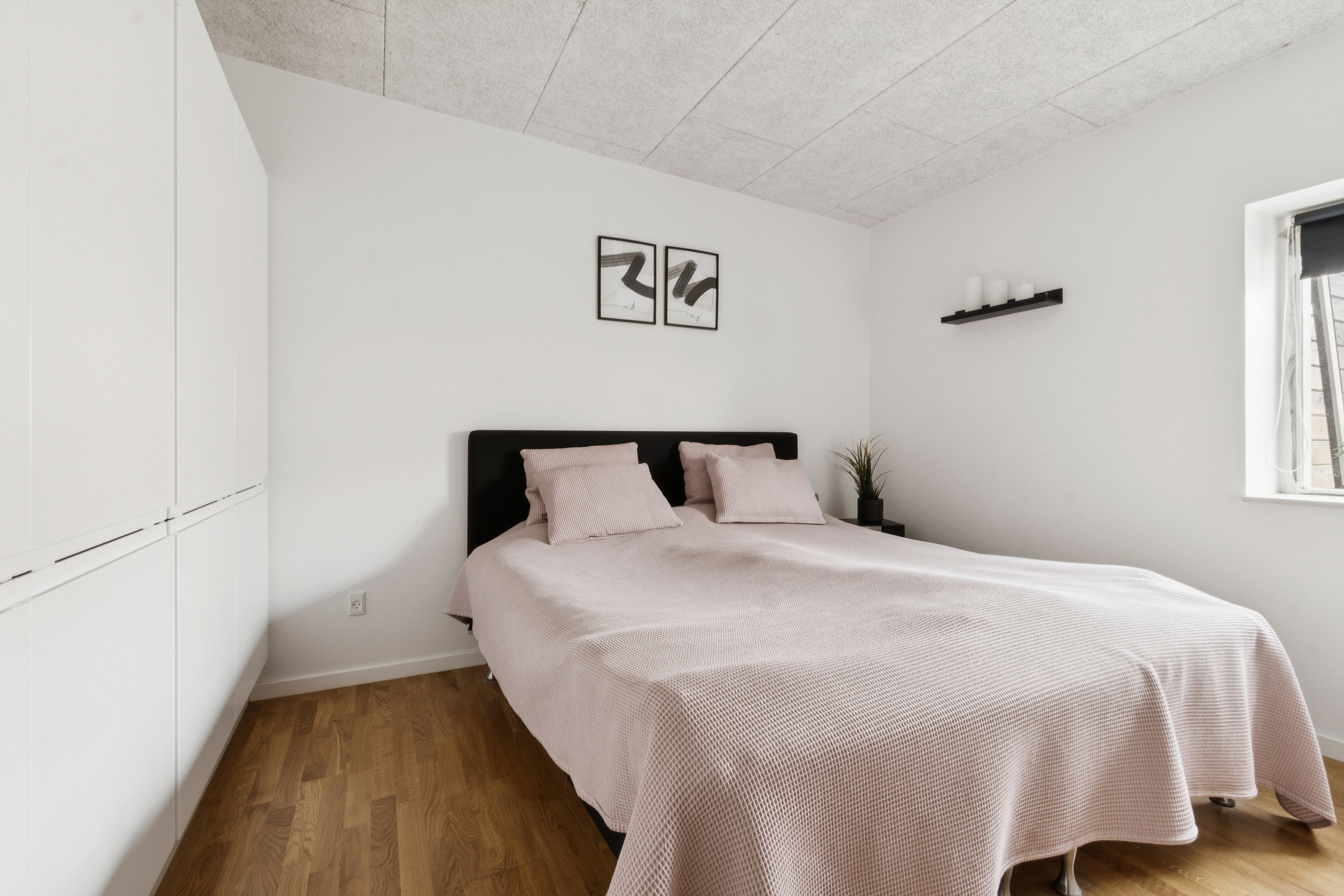 Fremhævet soveværelse billede i fuldskærmstilstand. Billede af Urtehaven 25, Fårtoft, 7700 Thisted