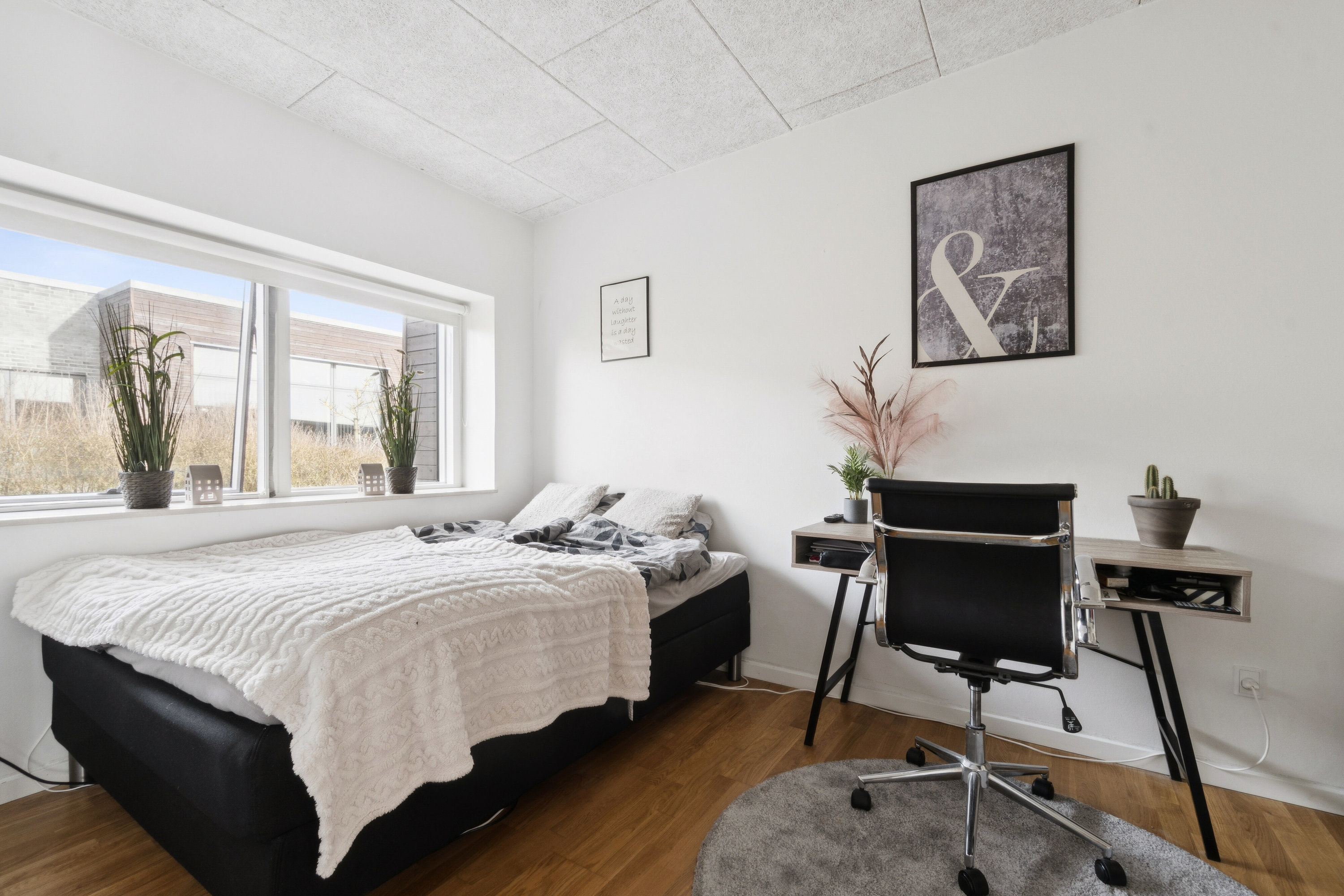 Fremhævet soveværelse billede i fuldskærmstilstand. Billede af Urtehaven 25, Fårtoft, 7700 Thisted