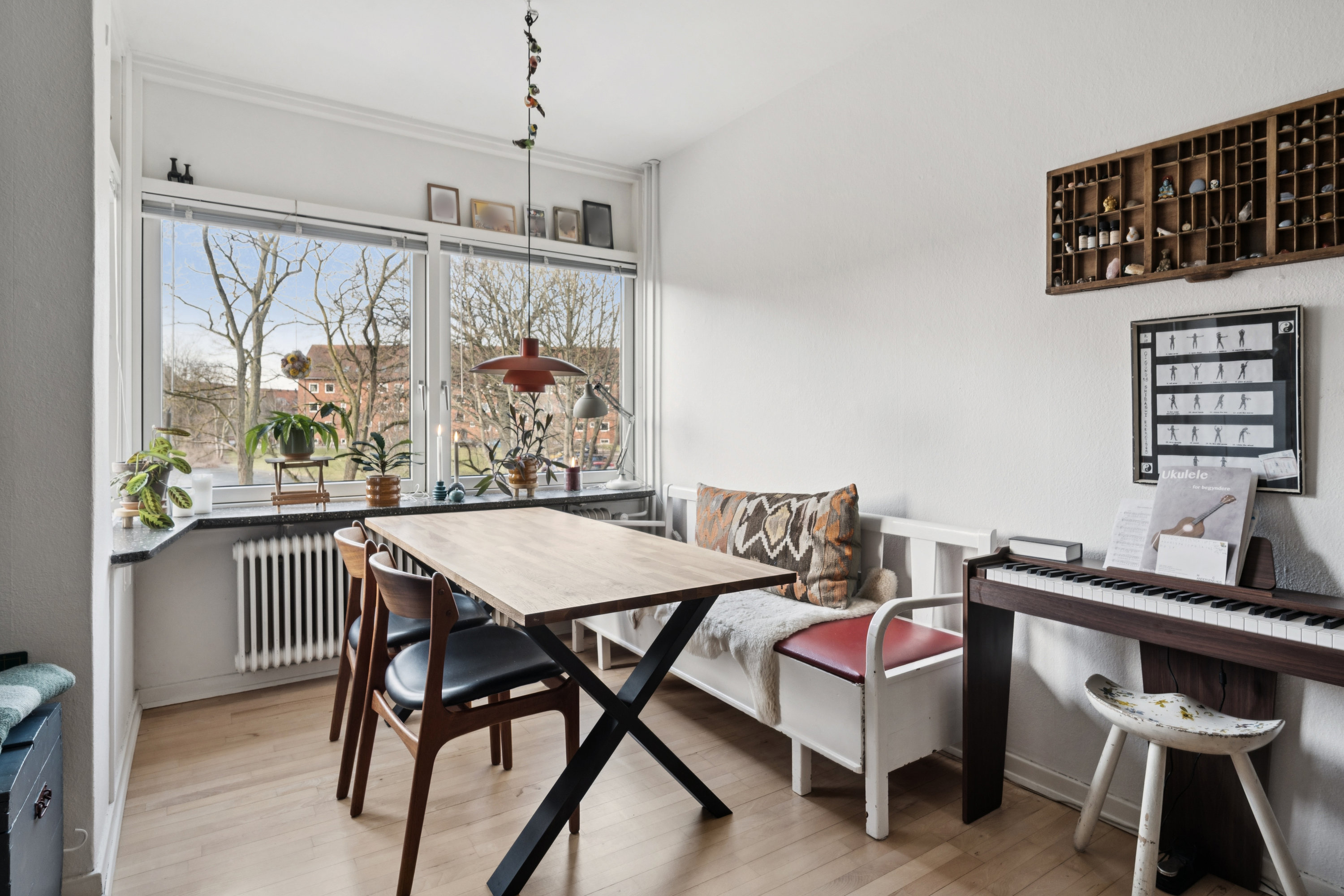 Fremhævet spisestue billede i fuldskærmstilstand. Billede af Sønderborggade 11, 1. th., 8000 Aarhus C