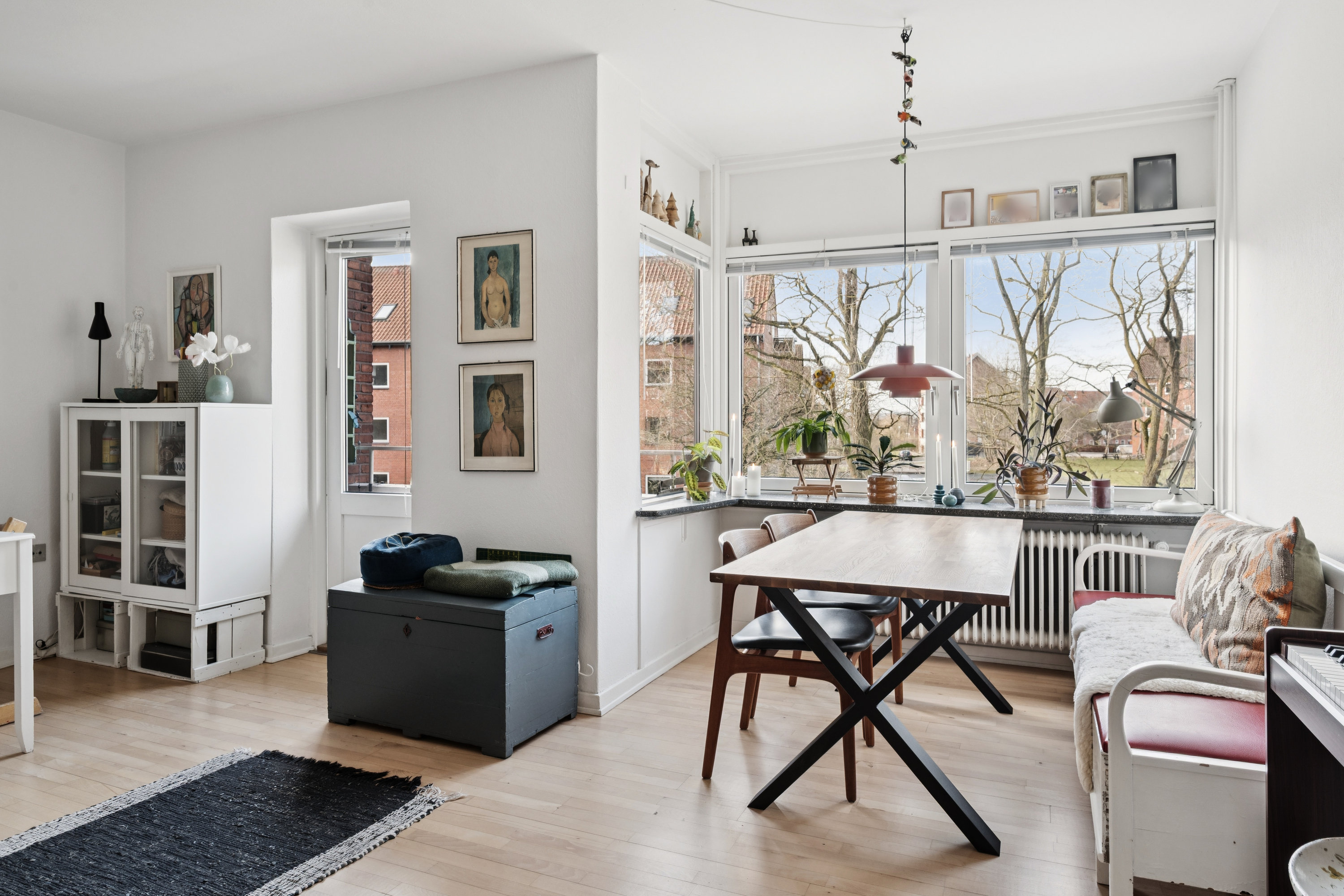 Fremhævet stue billede i fuldskærmstilstand. Billede af Sønderborggade 11, 1. th., 8000 Aarhus C