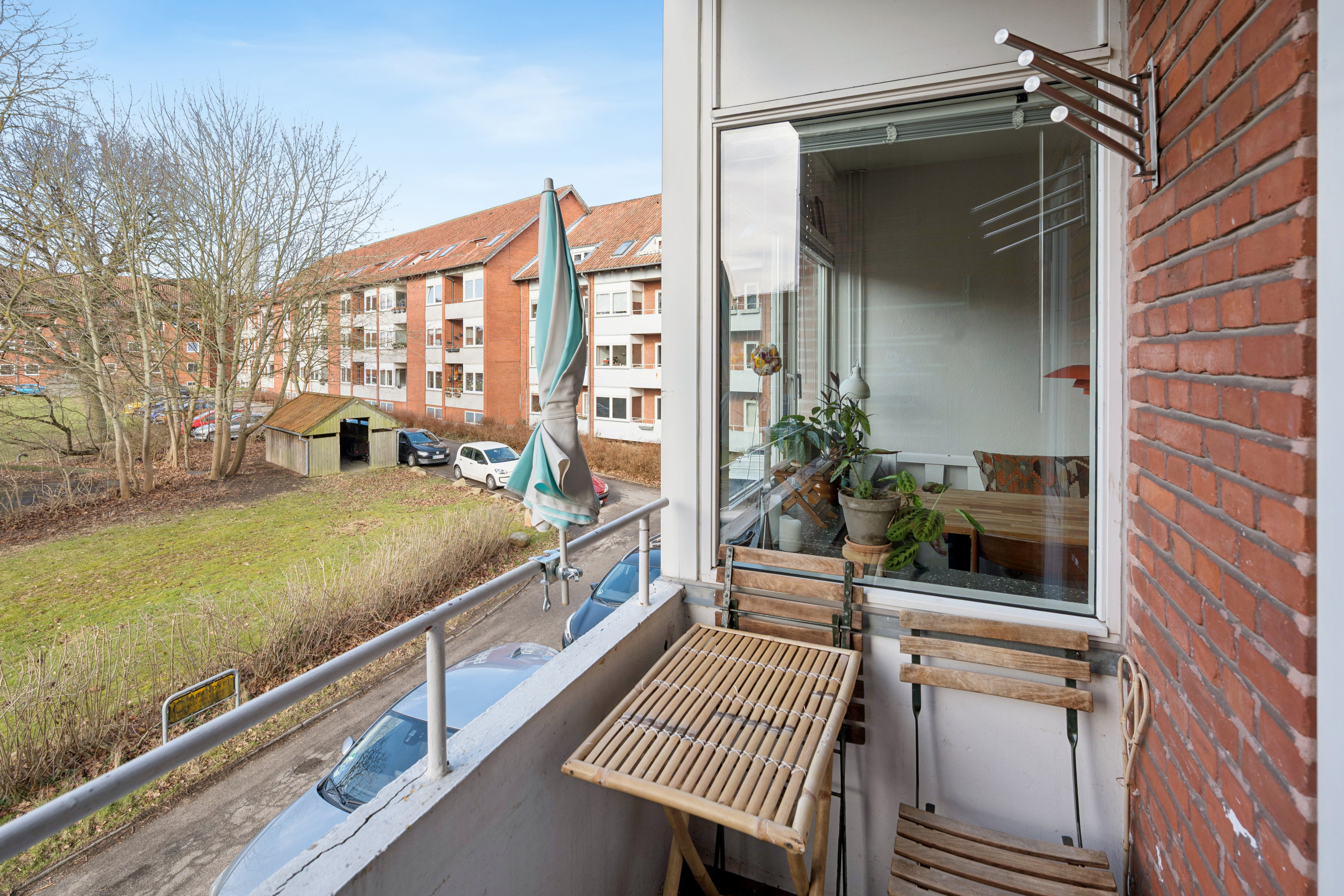 Fremhævet altan billede i fuldskærmstilstand. Billede af Sønderborggade 11, 1. th., 8000 Aarhus C