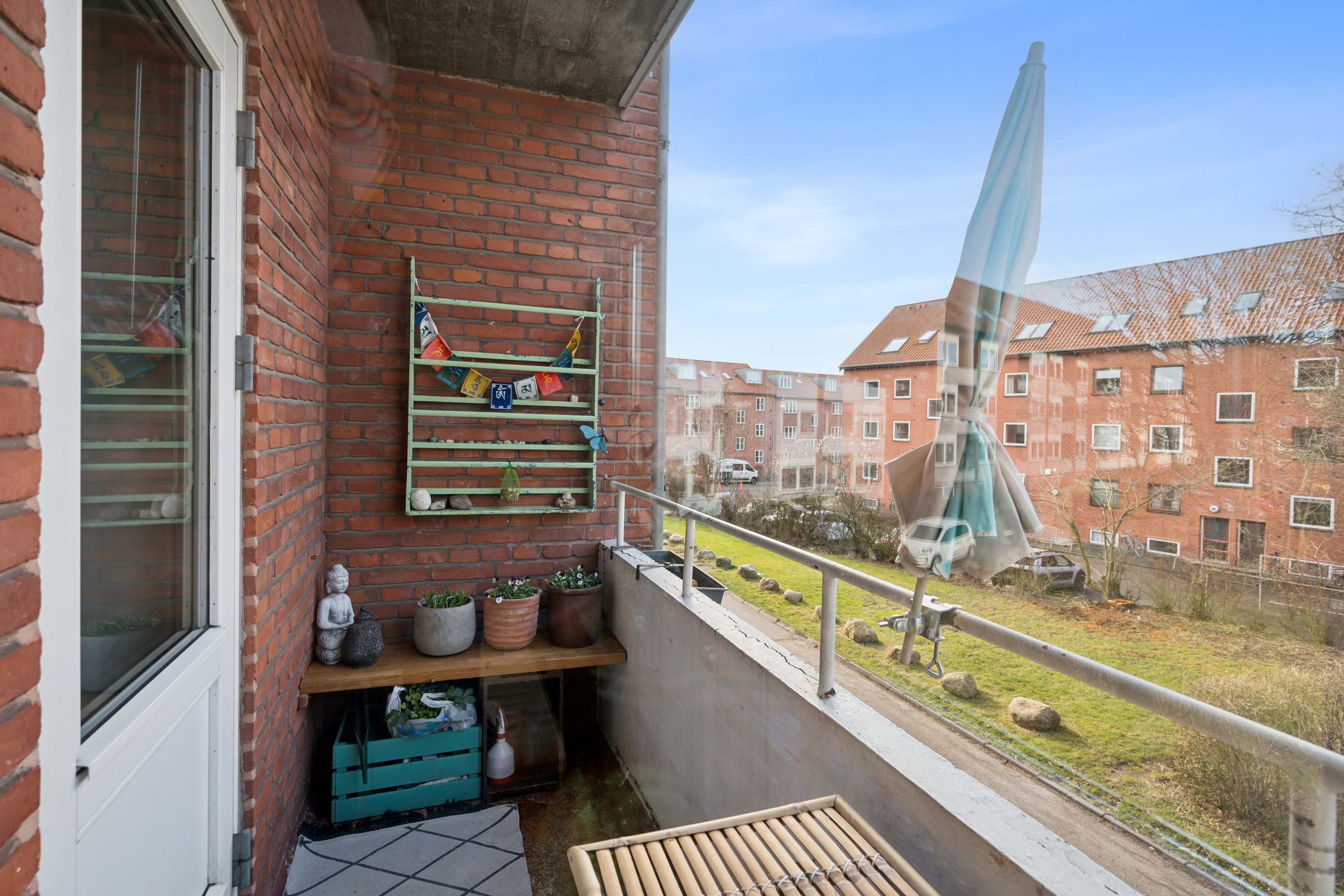 Fremhævet altan billede i fuldskærmstilstand. Billede af Sønderborggade 11, 1. th., 8000 Aarhus C