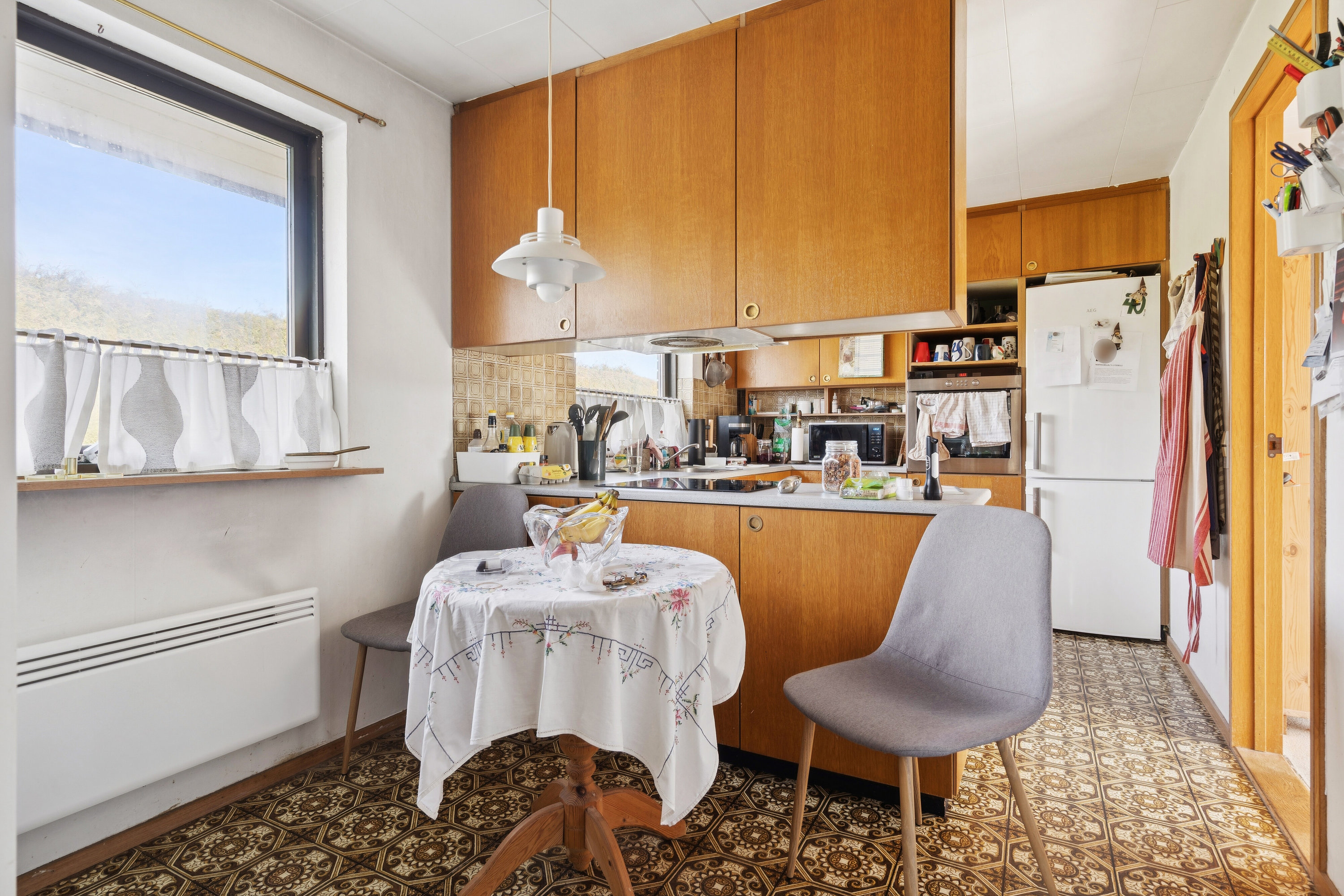 Fremhævet spisestue billede i fuldskærmstilstand. Billede af Smedevænget 7, Dalby, 4690 Haslev