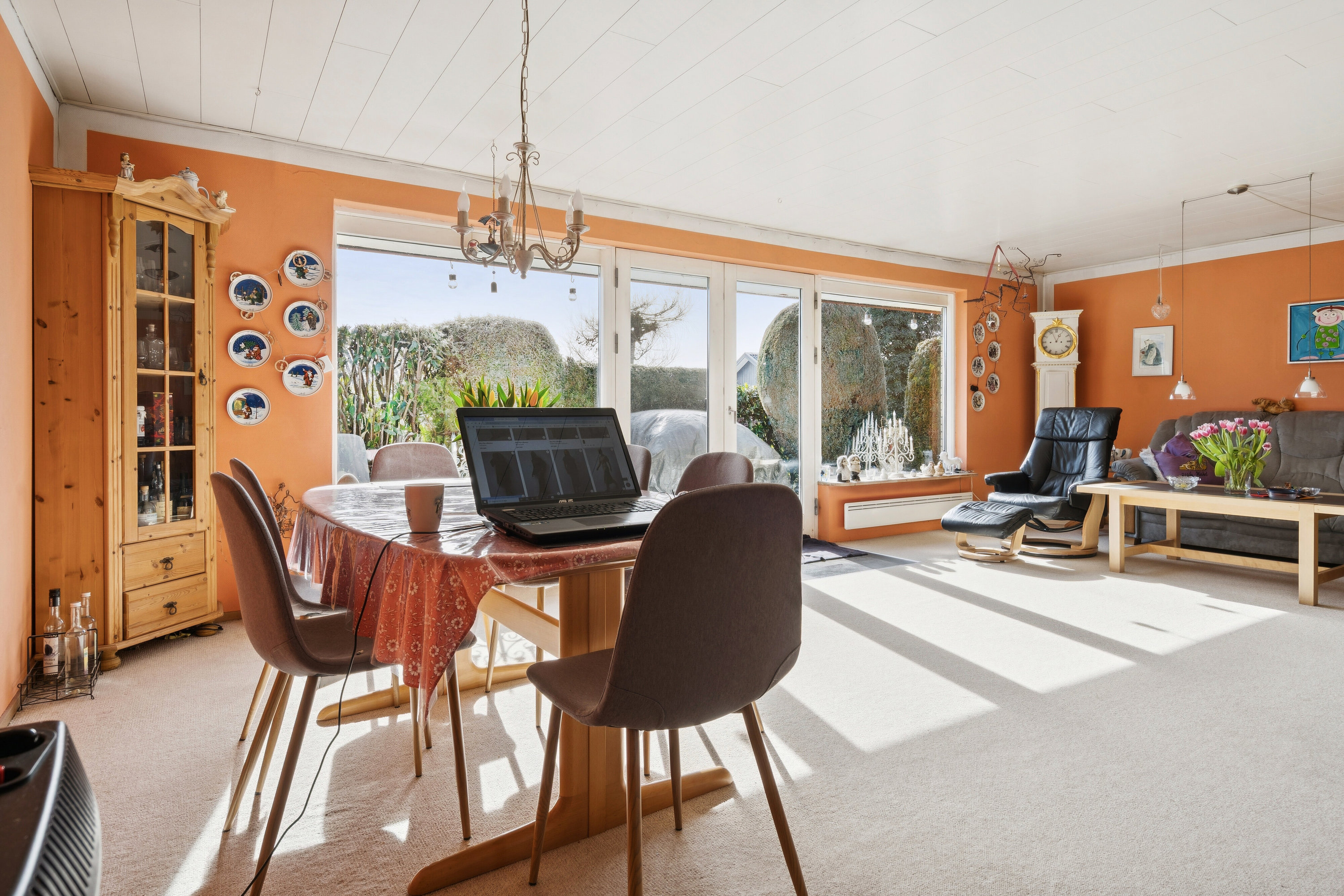 Fremhævet spisestue billede i fuldskærmstilstand. Billede af Smedevænget 7, Dalby, 4690 Haslev