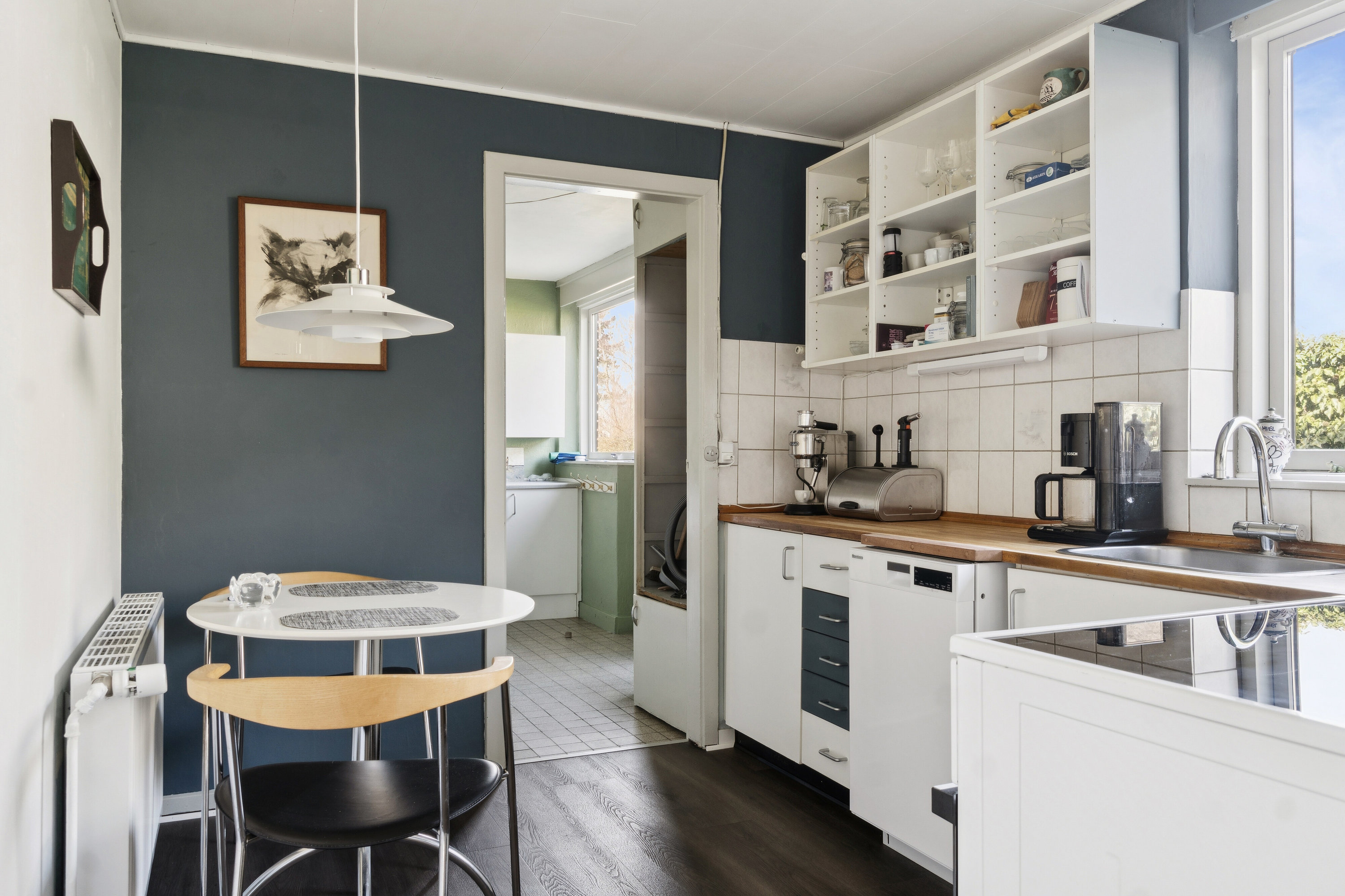 Fremhævet køkken billede i fuldskærmstilstand. Billede af Hesselbyvej 1A, 4230 Skælskør