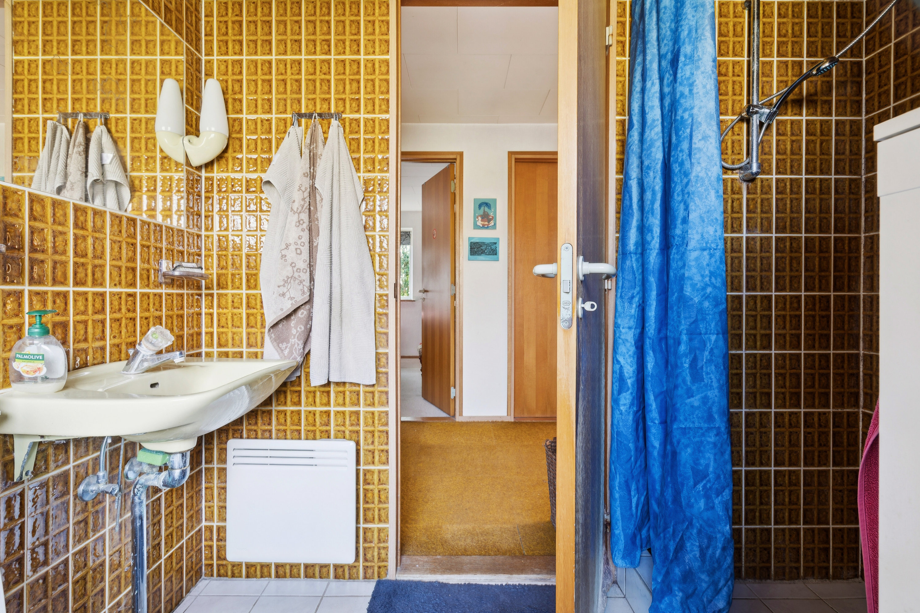 Fremhævet badeværelse billede i fuldskærmstilstand. Billede af Smedevænget 7, Dalby, 4690 Haslev