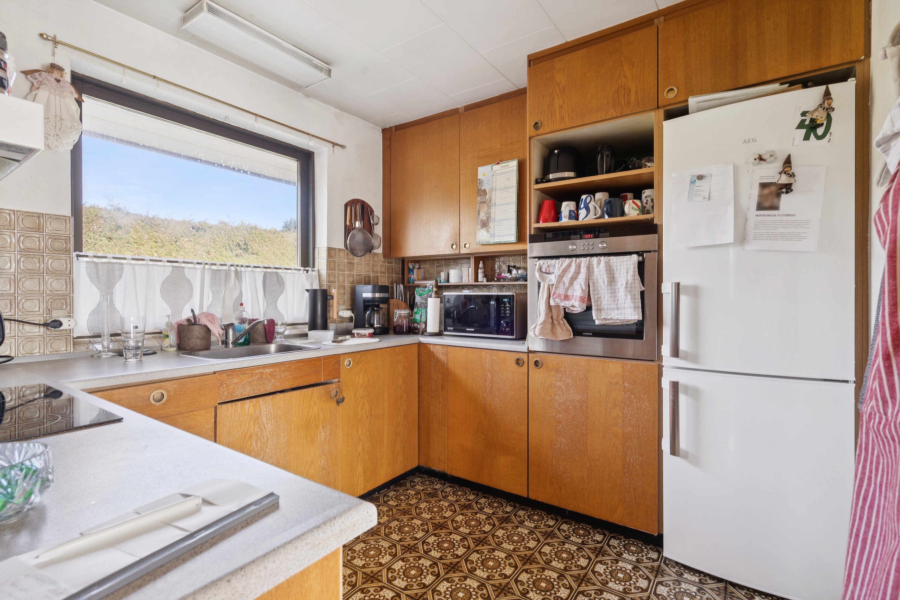 Fremhævet køkken billede i fuldskærmstilstand. Billede af Smedevænget 7, Dalby, 4690 Haslev