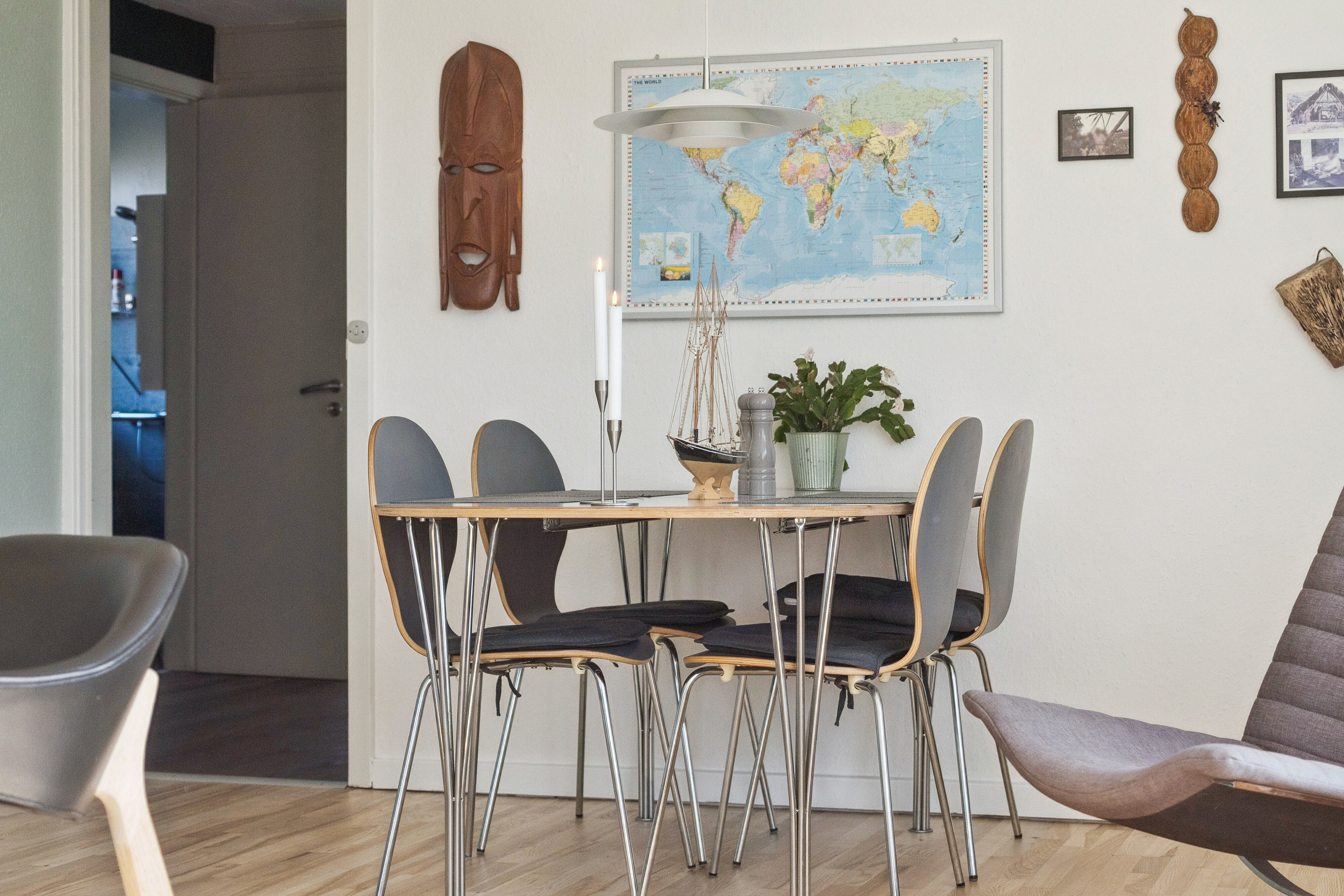 Fremhævet spisestue billede i fuldskærmstilstand. Billede af Hesselbyvej 1A, 4230 Skælskør