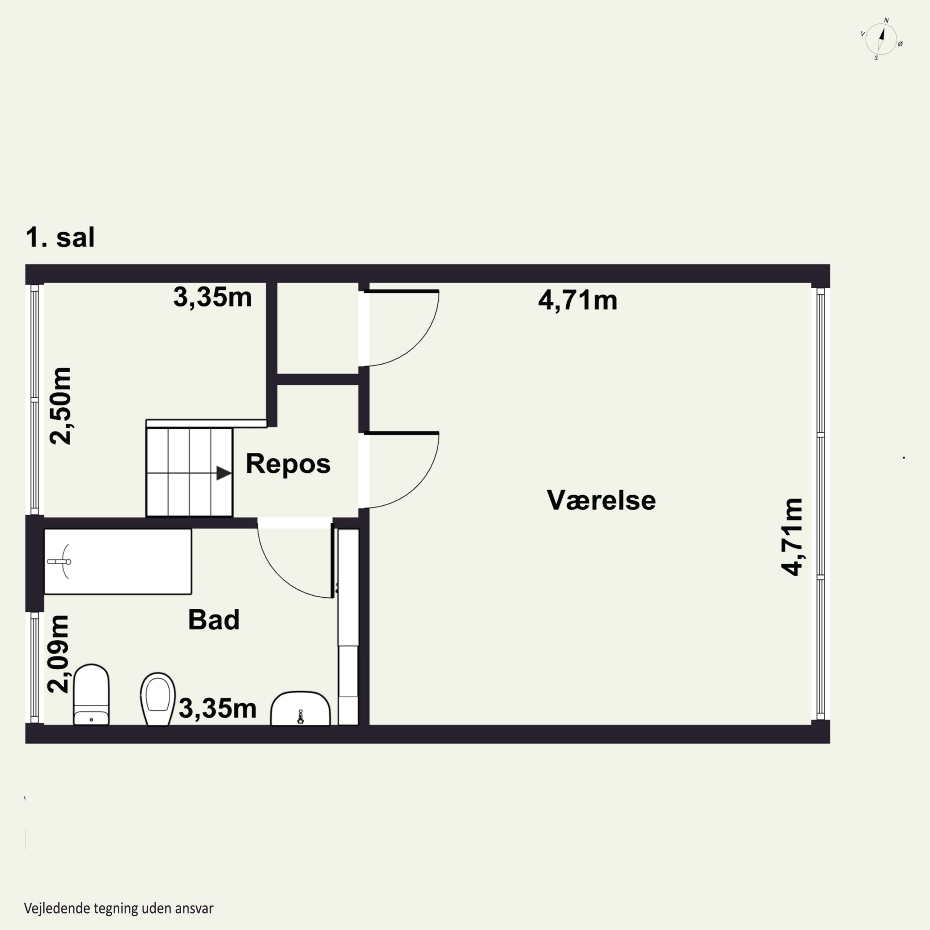 Plantegninger billede af Grænsevej 7, 2650 Hvidovre