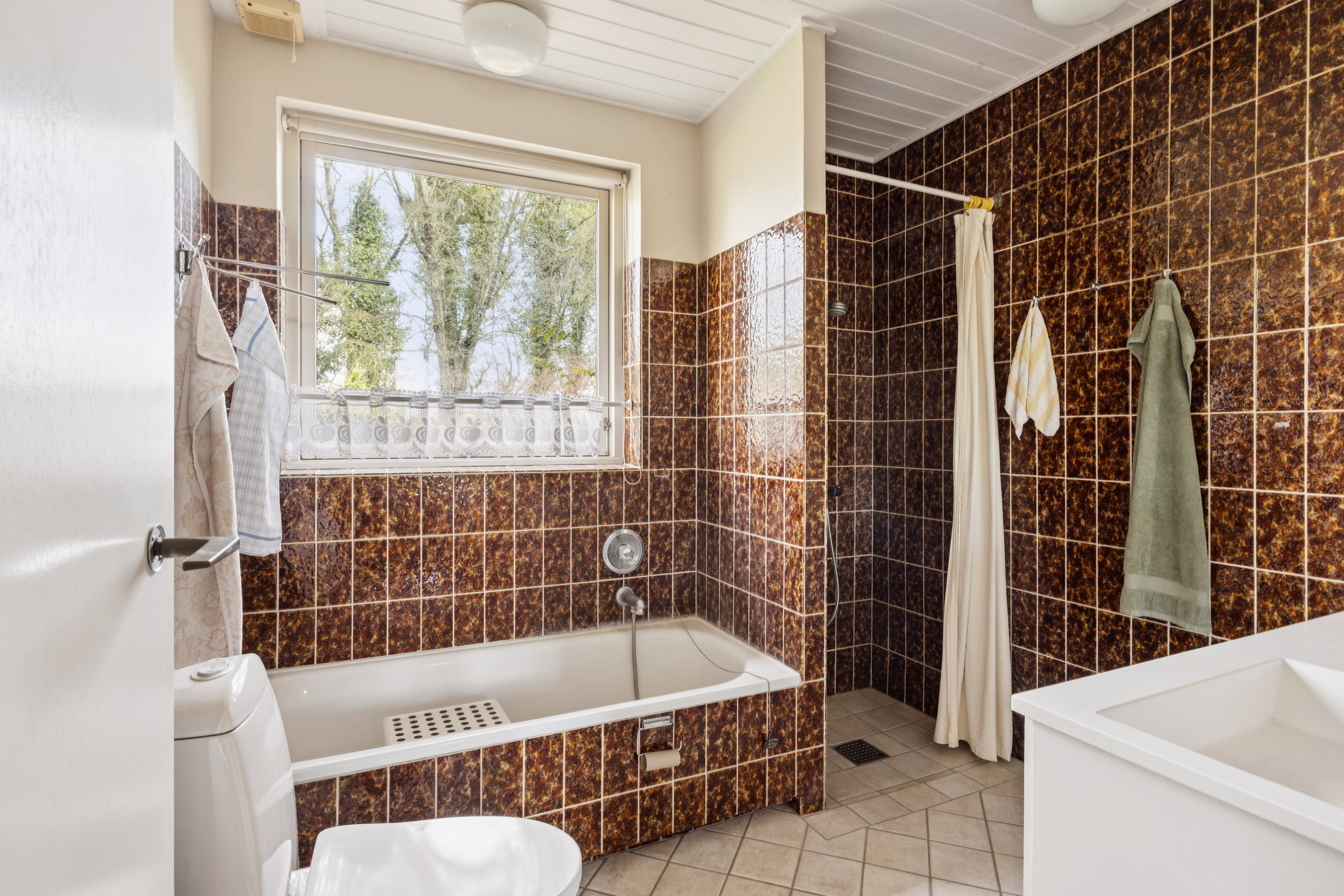 Fremhævet badeværelse billede i fuldskærmstilstand. Billede af Kjeldbjergvej 1, Kjeldbjerg, 7800 Skive