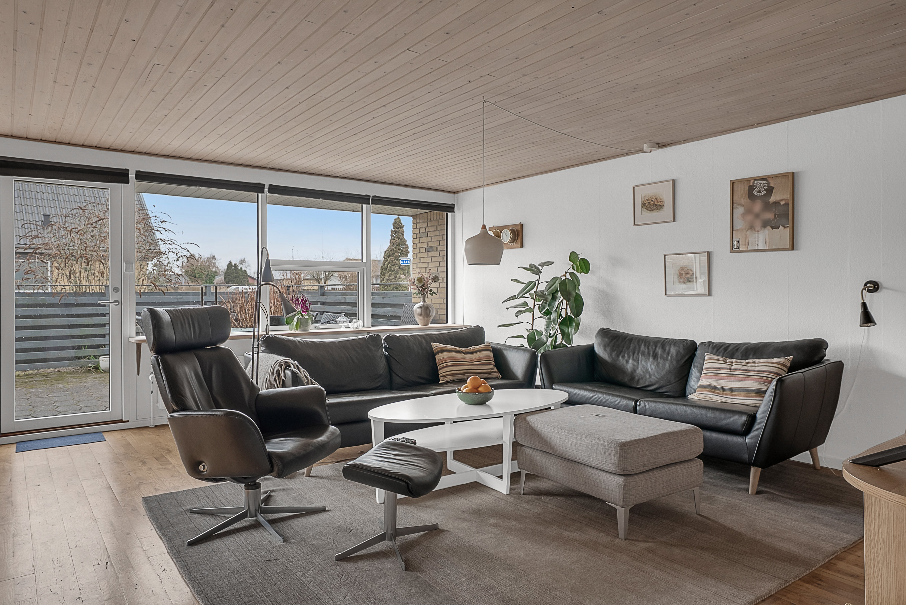 Fremhævet stue billede i fuldskærmstilstand. Billede af Vinkelvej 8, Brobyværk, 5672 Broby