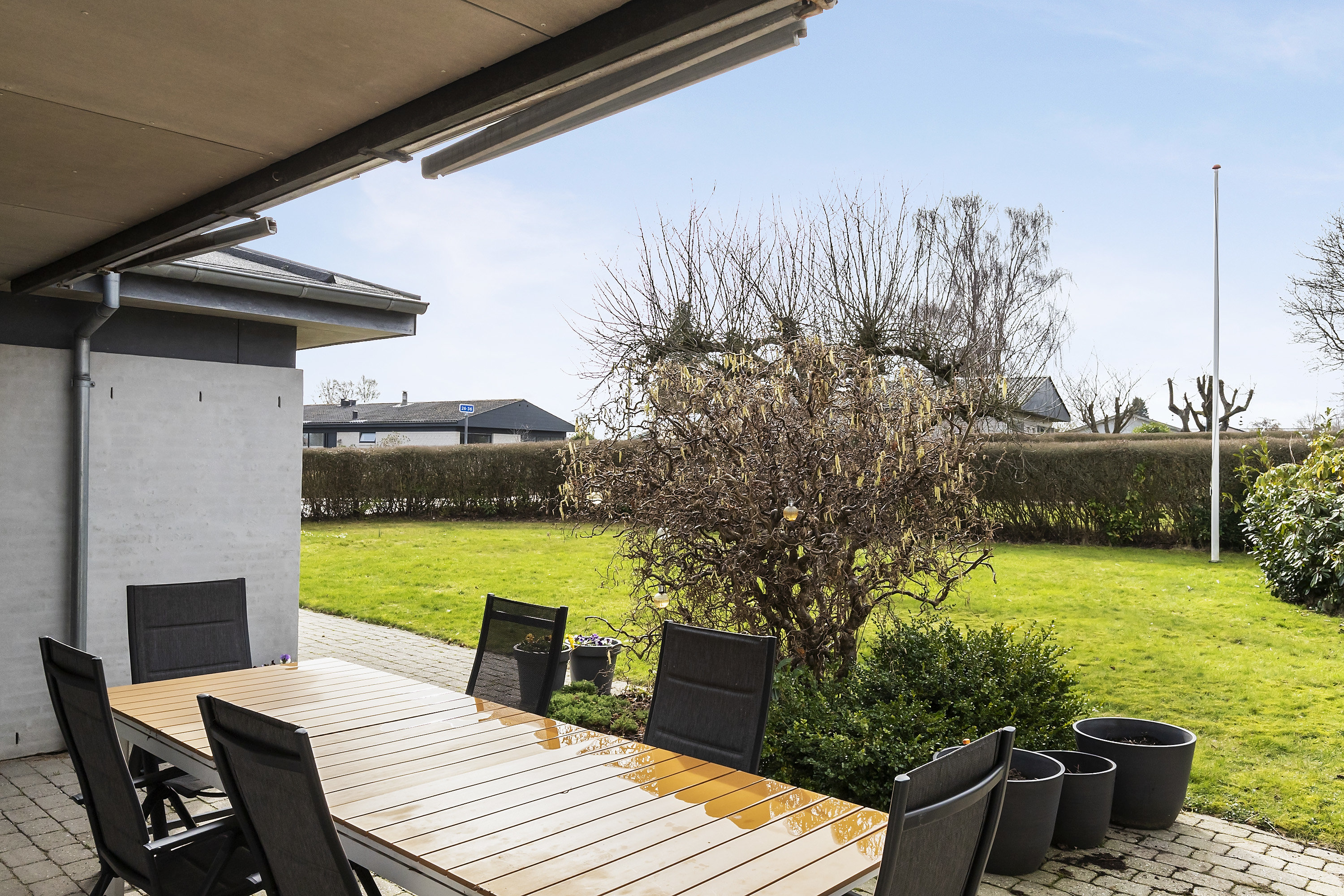 Fremhævet område billede i fuldskærmstilstand. Billede af Syrenvænget 36, 8362 Hørning