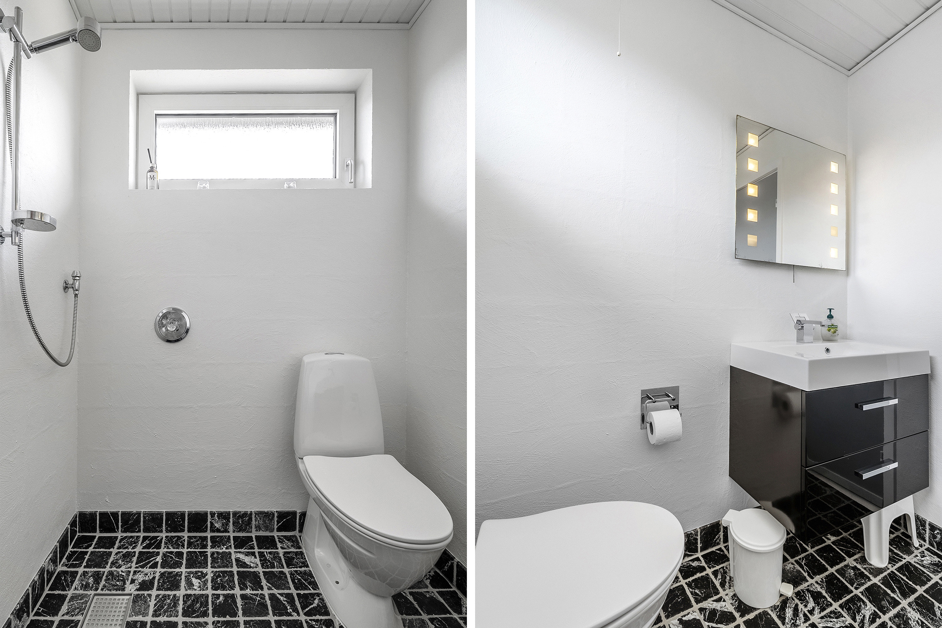 Fremhævet badeværelse billede i fuldskærmstilstand. Billede af Malurtvej 2, Vorupør, 7700 Thisted