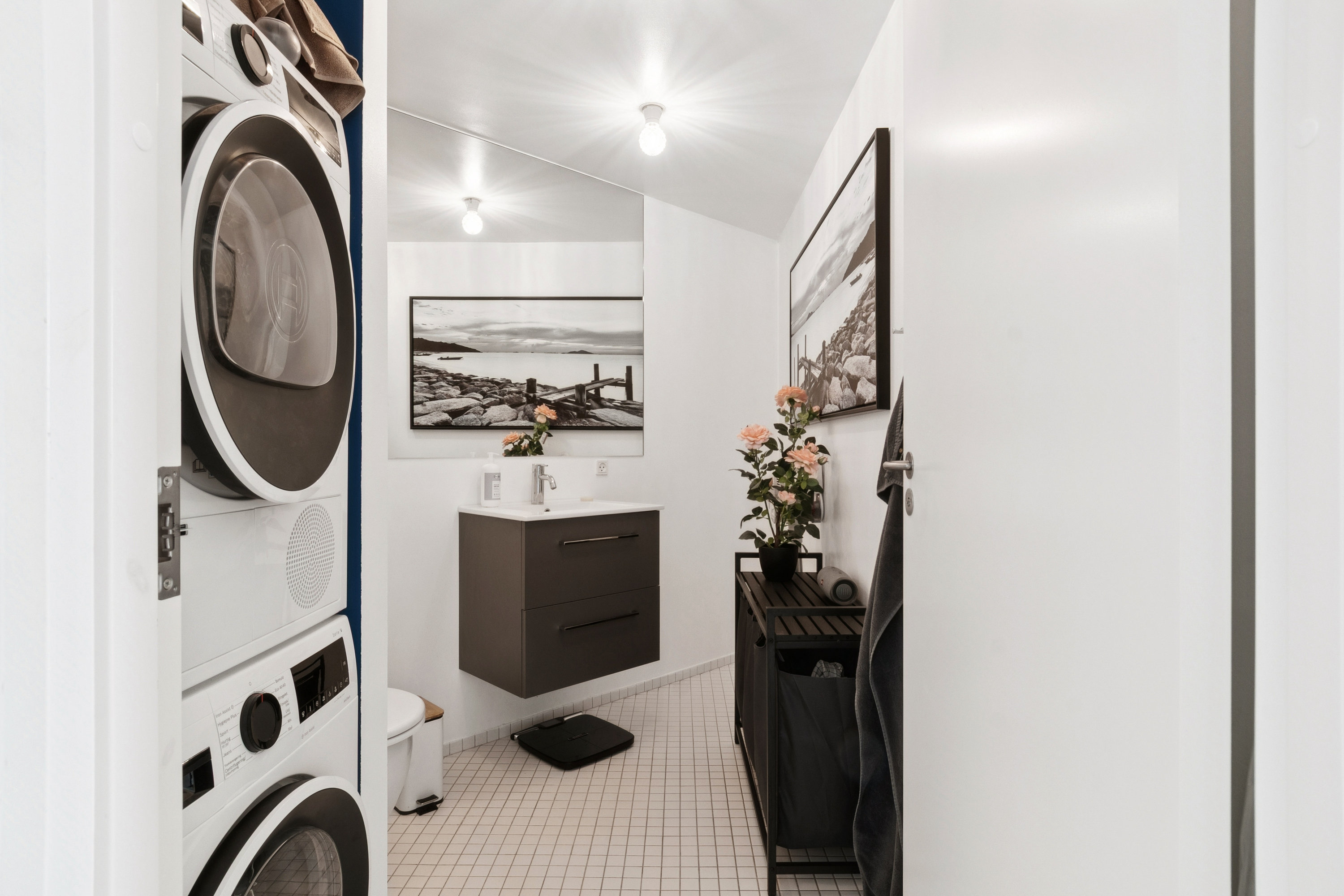 Fremhævet badeværelse billede i fuldskærmstilstand. Billede af Ørestads Boulevard 55E, 7. 701., 2300 København S