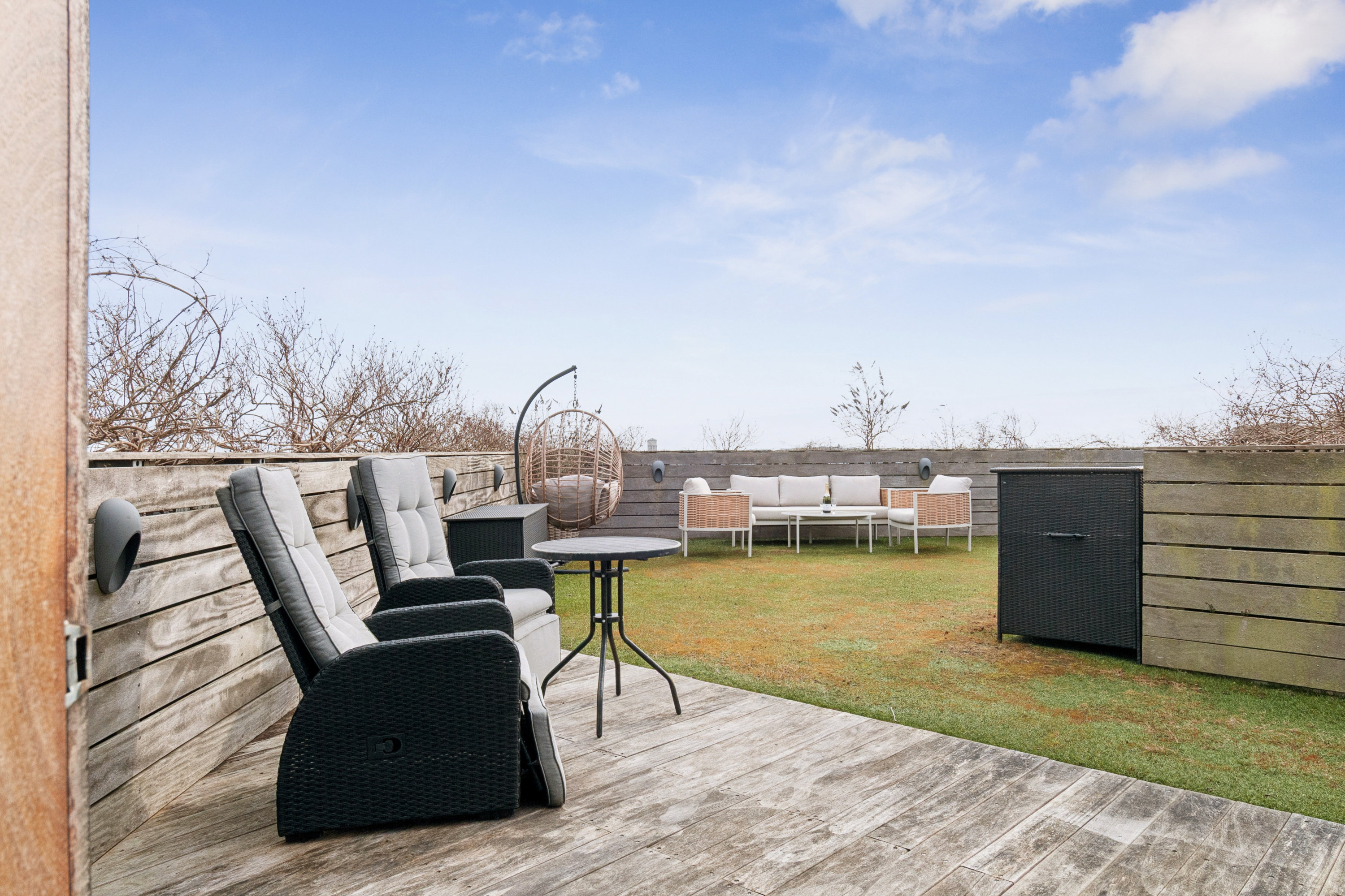 Fremhævet terrasse billede i fuldskærmstilstand. Billede af Ørestads Boulevard 55E, 7. 701., 2300 København S