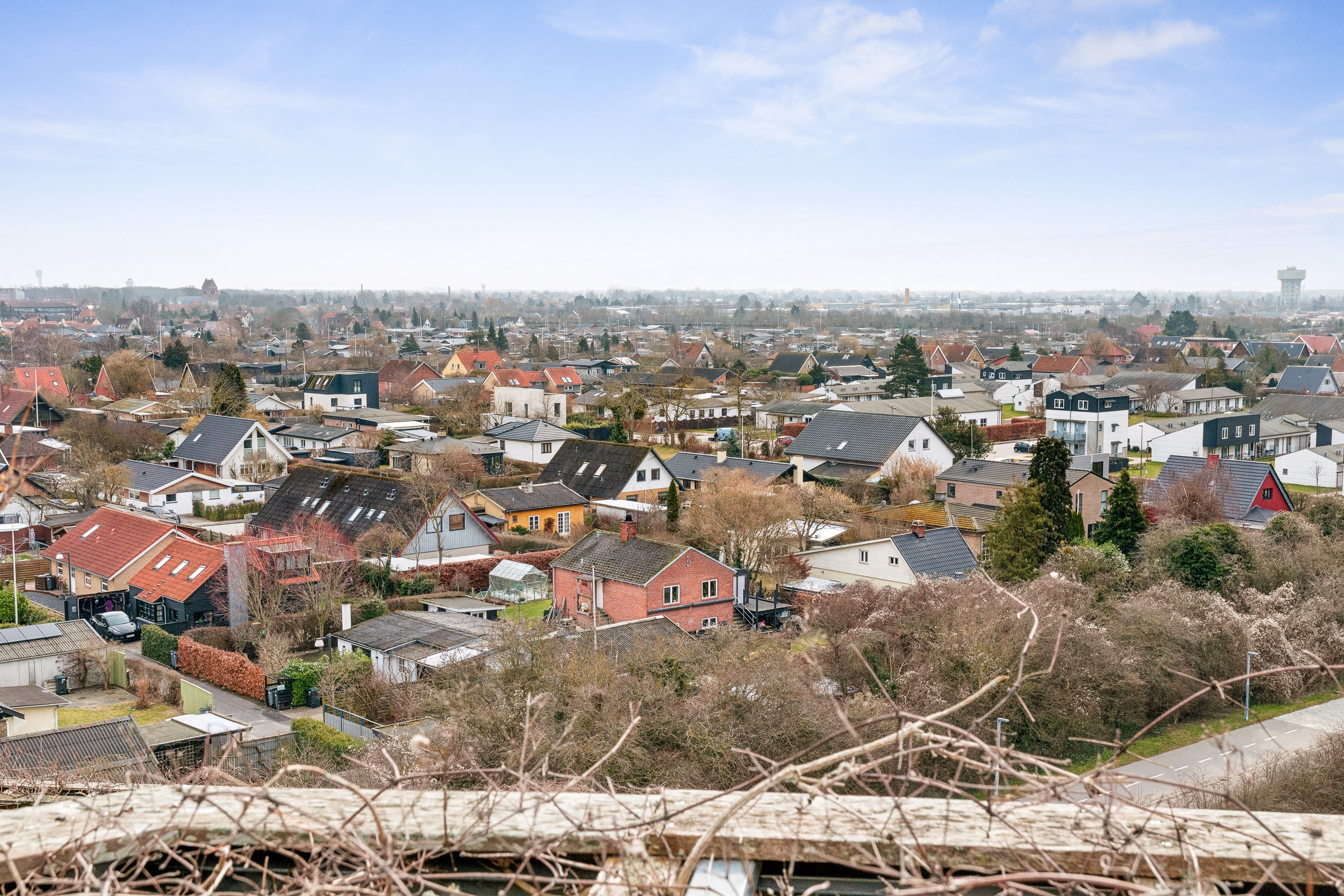 Fremhævet luftfoto billede i fuldskærmstilstand. Billede af Ørestads Boulevard 55E, 7. 701., 2300 København S