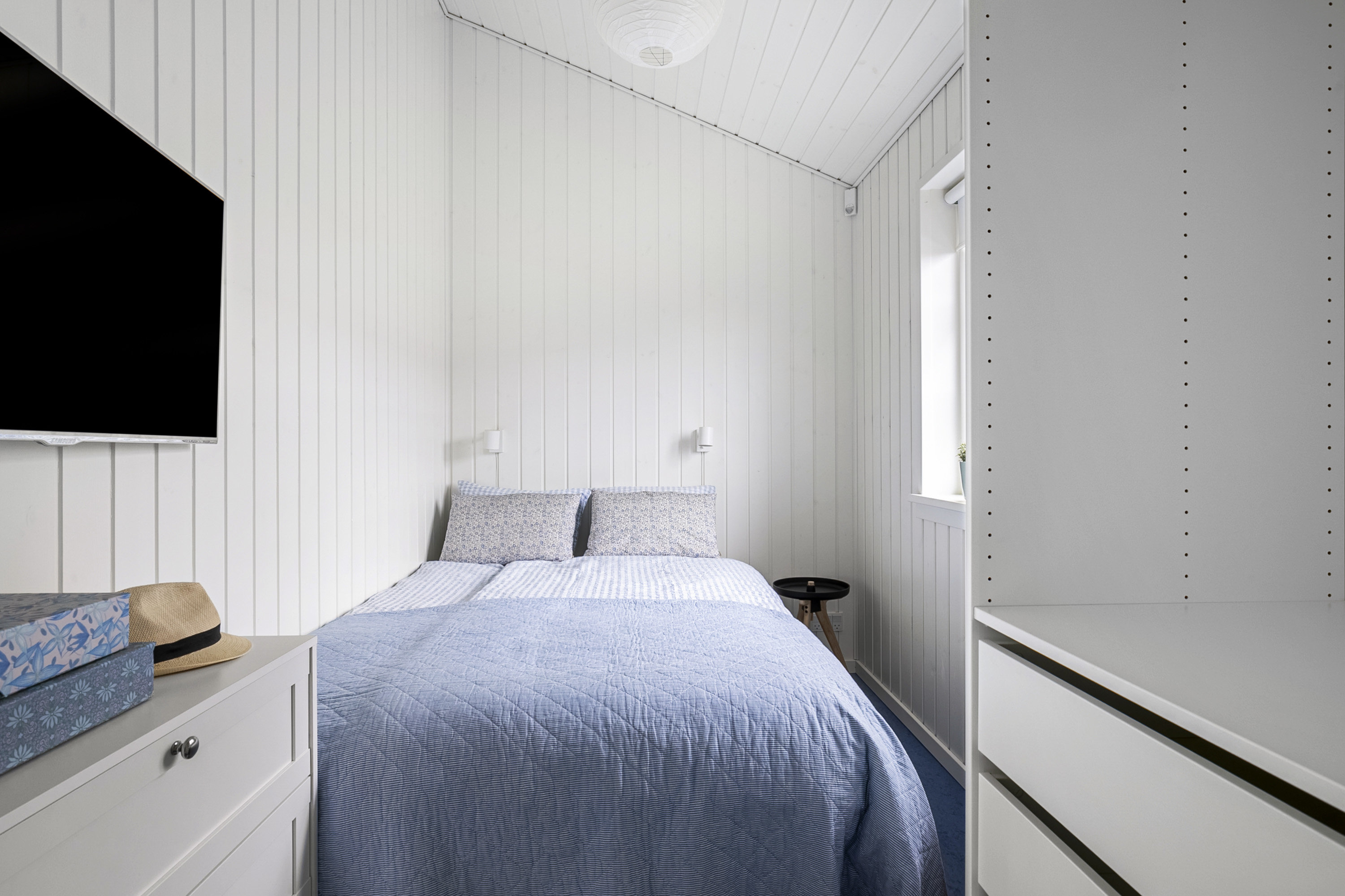 Fremhævet soveværelse billede i fuldskærmstilstand. Billede af Svalevej 5, Dalby Bugten, 5370 Mesinge