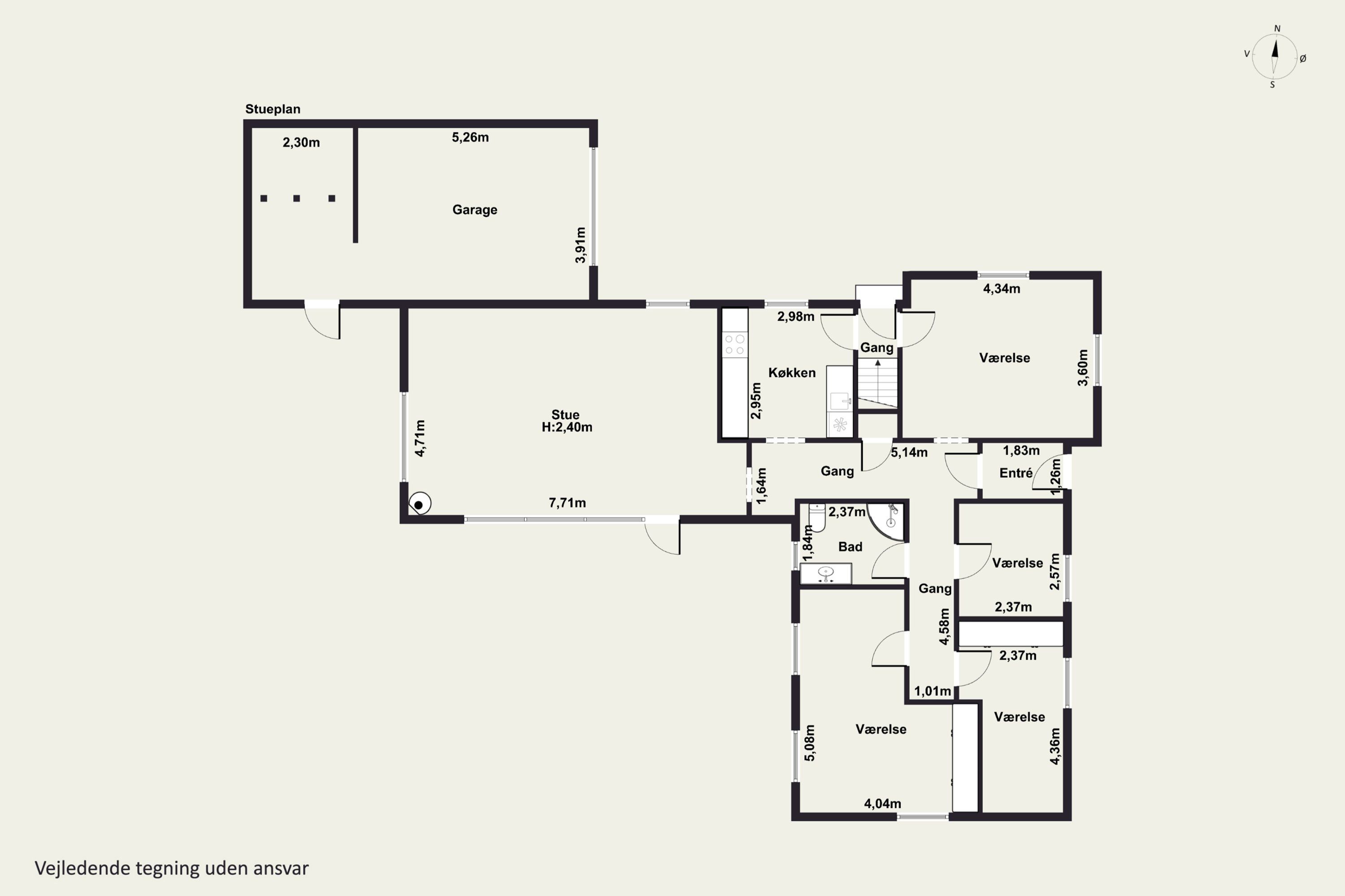 Plantegninger billede af Skovglimt 31, 6340 Kruså