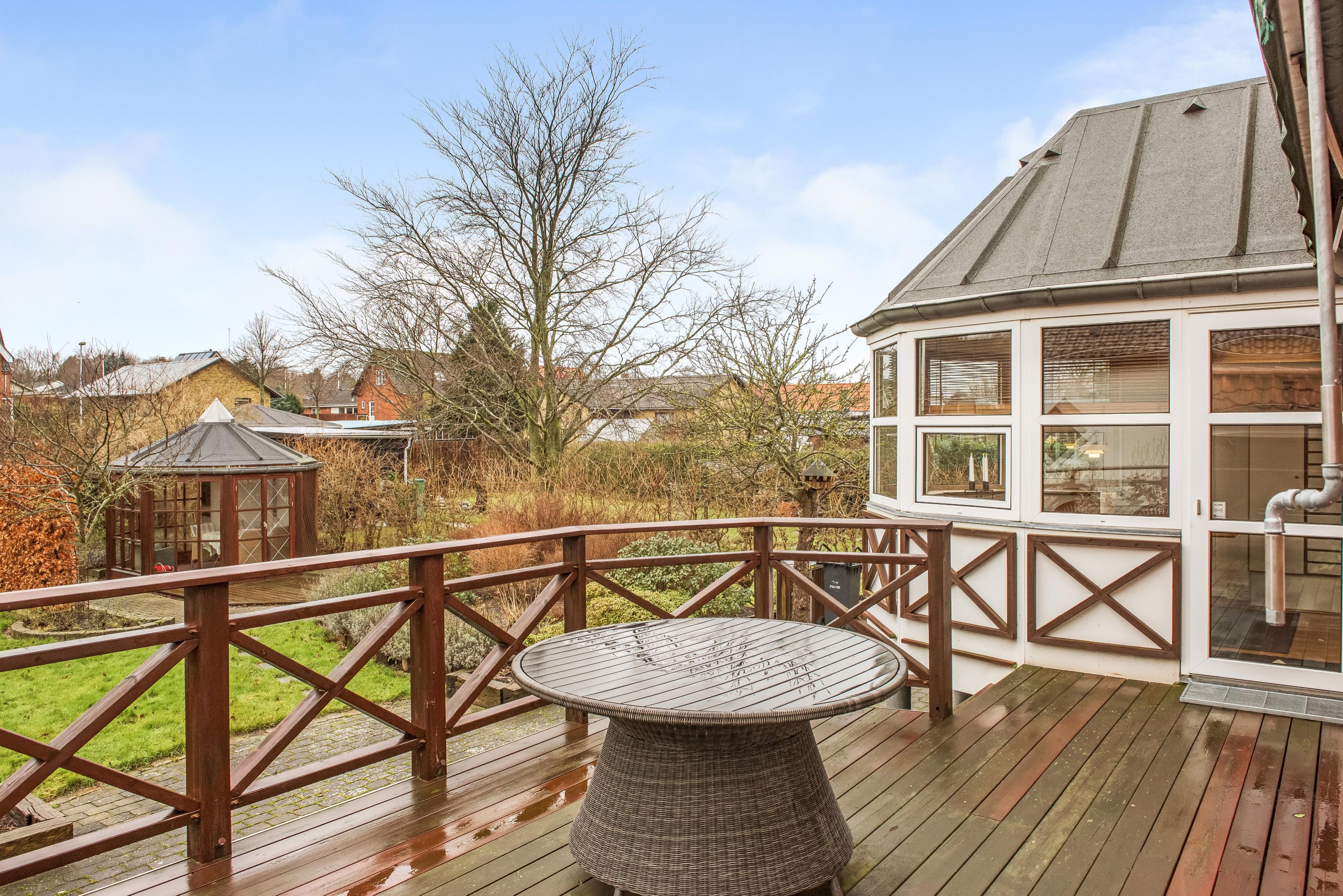 Fremhævet terrasse billede i fuldskærmstilstand. Billede af Rosevej 35, 9900 Frederikshavn