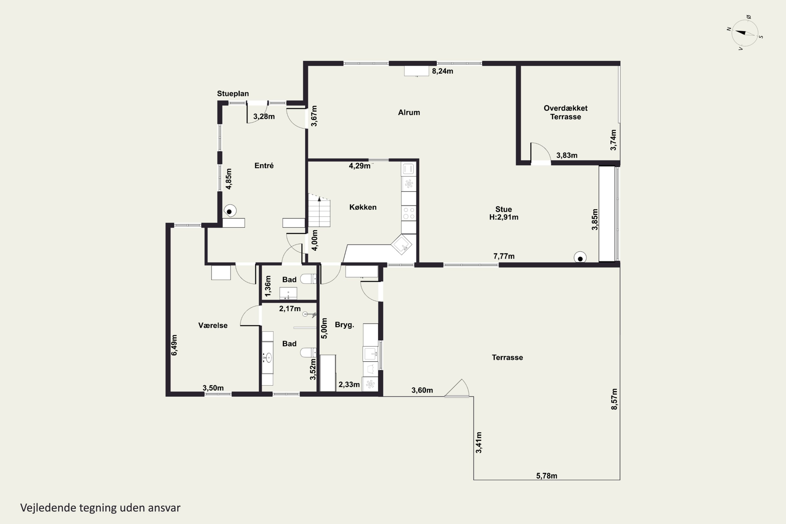 Plantegninger billede af Levetoftevej 15, 4690 Haslev