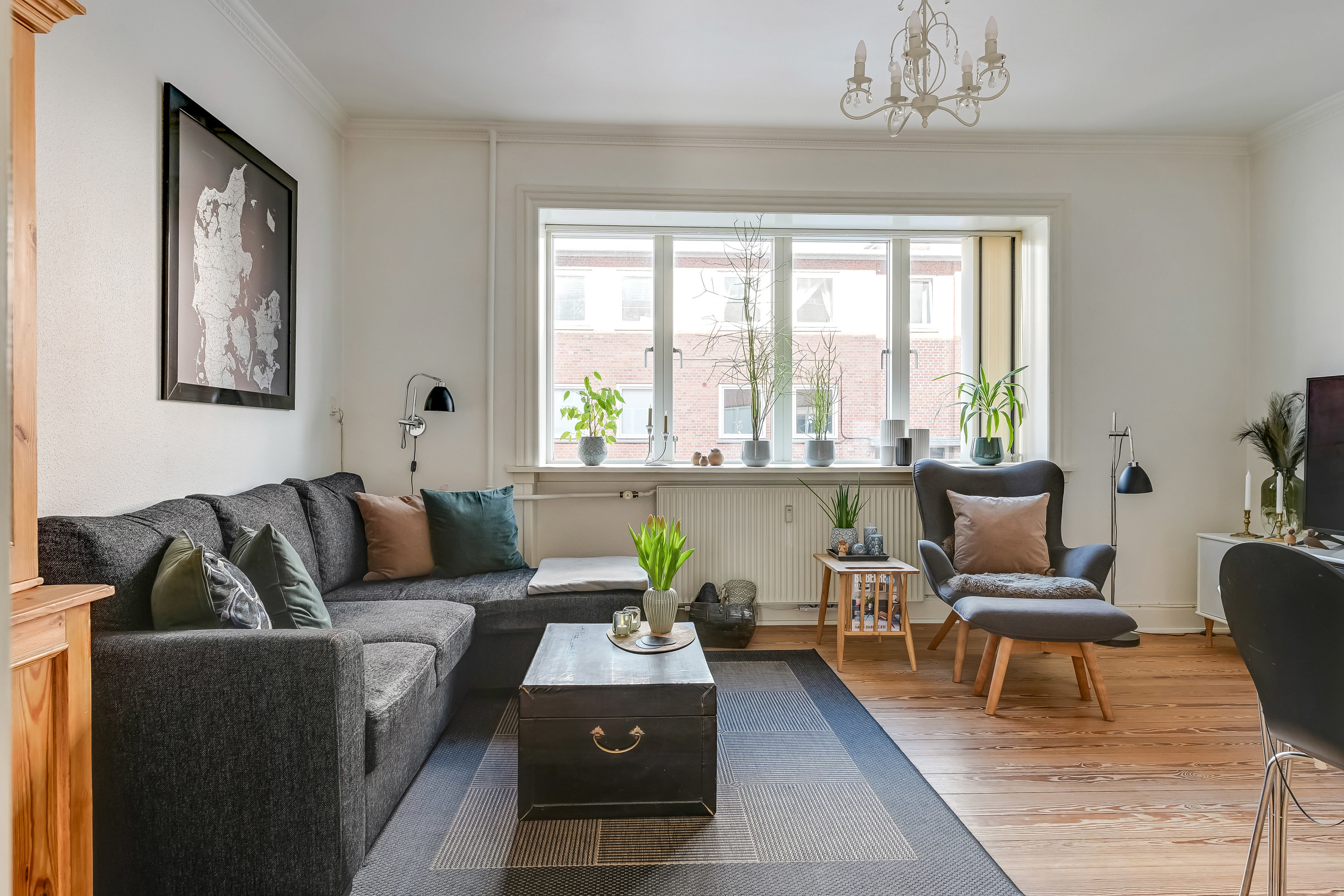 Fremhævet stue billede i fuldskærmstilstand. Billede af Skjoldsgade 16B, st.. tv., 6700 Esbjerg