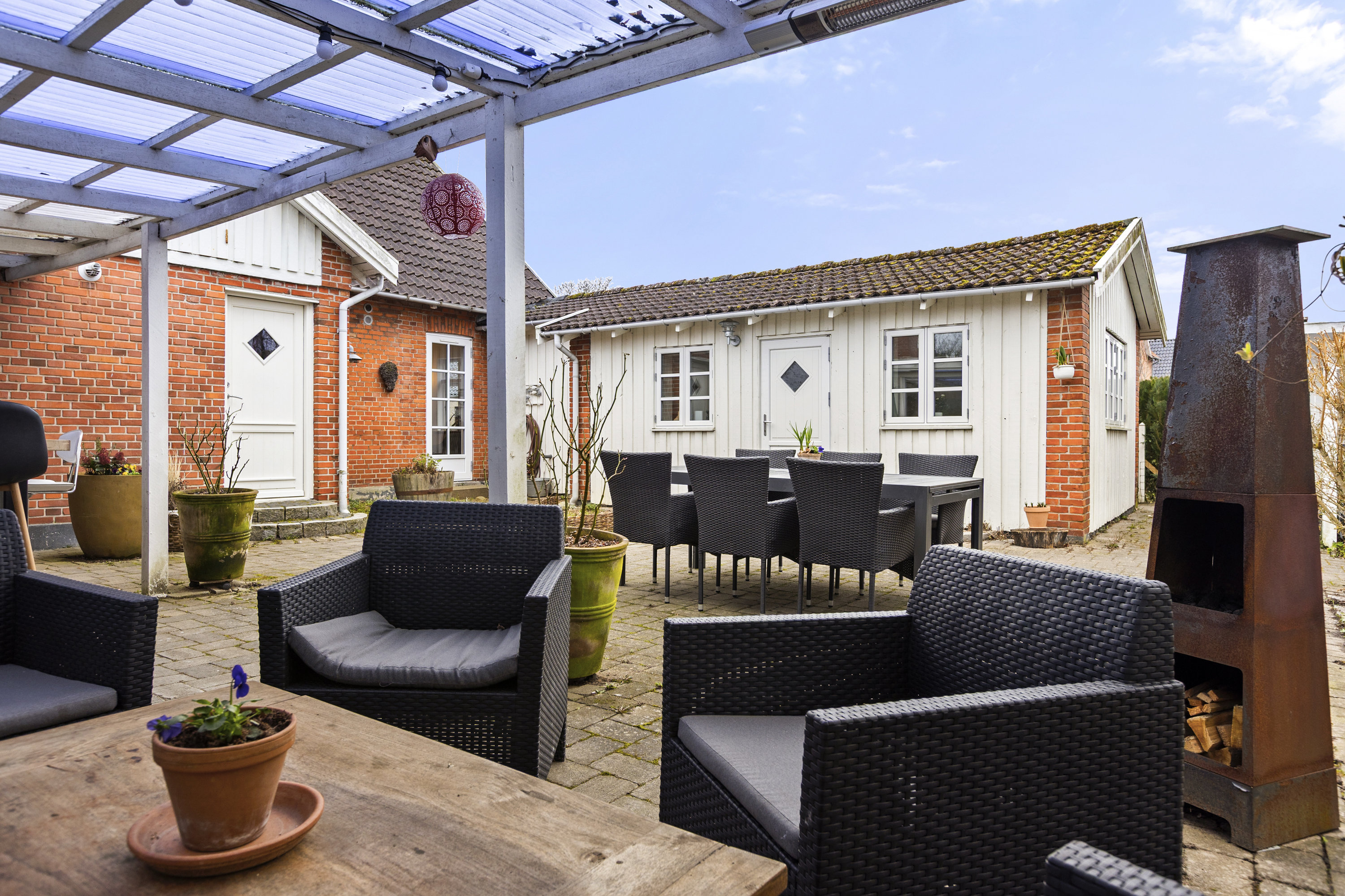 Fremhævet terrasse billede i fuldskærmstilstand. Billede af Vinkelvej 11, 4180 Sorø