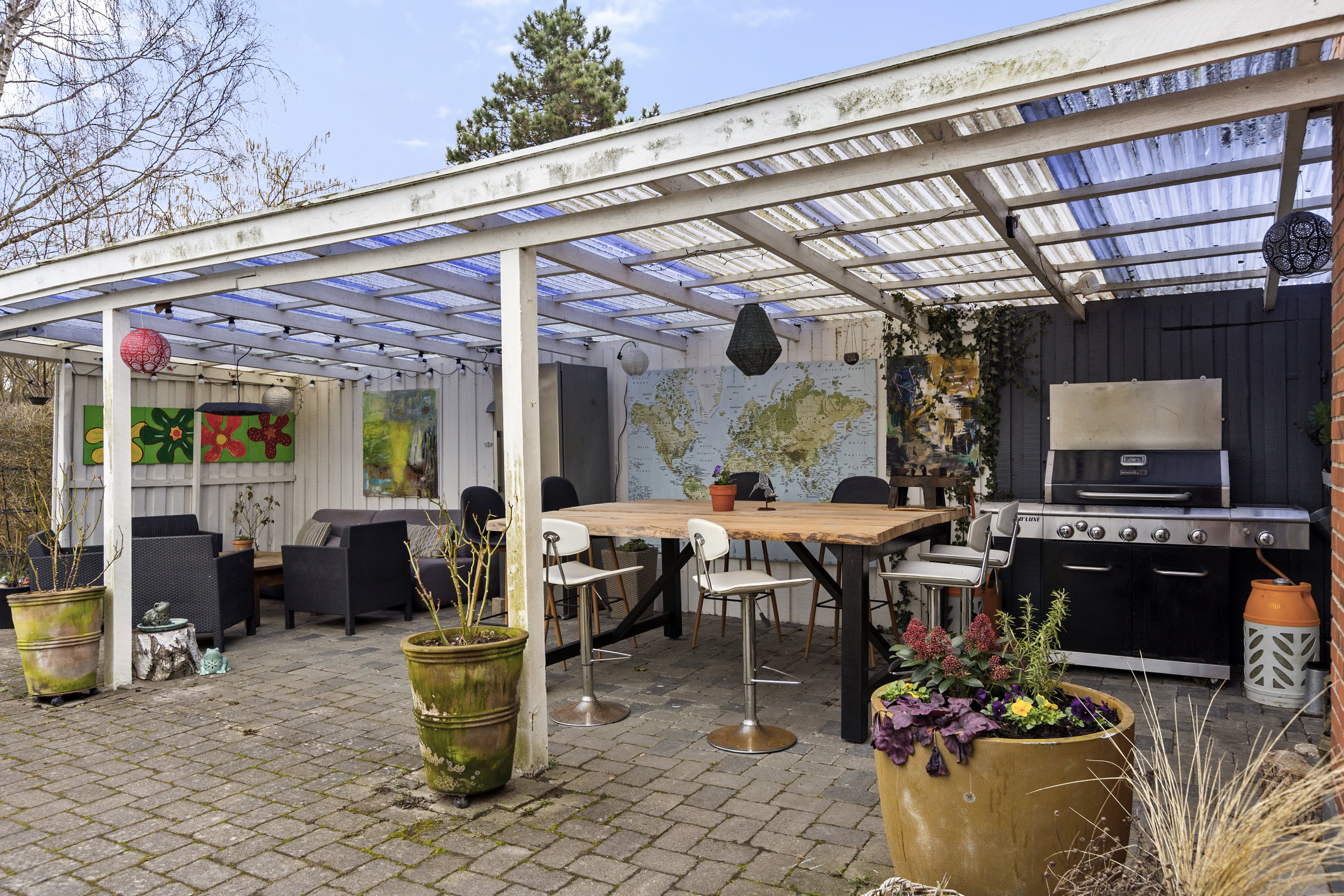 Fremhævet terrasse billede i fuldskærmstilstand. Billede af Vinkelvej 11, 4180 Sorø